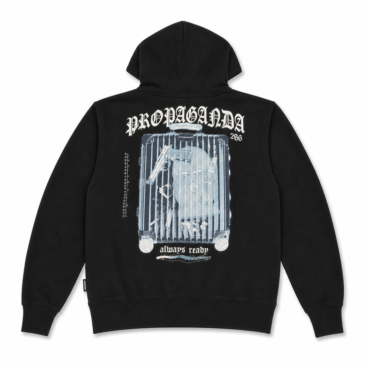 PROPAGANDA - HOODIE XRAY - NERO