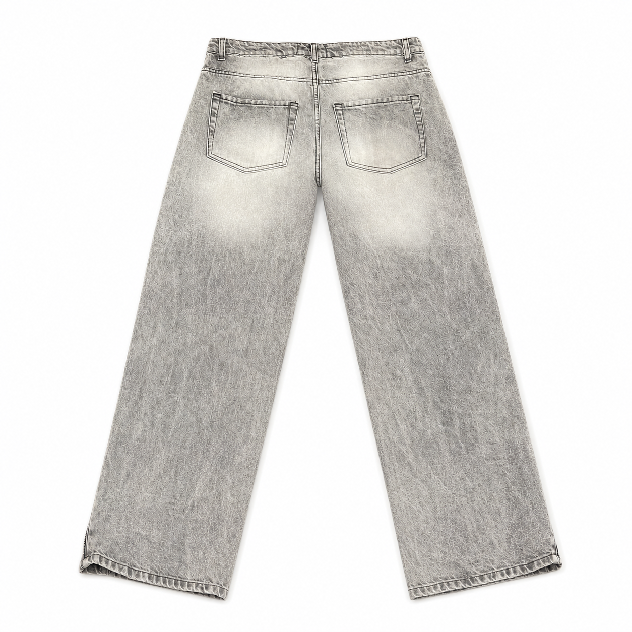 NO BRAND - JEANS 2121 - GRIGIO