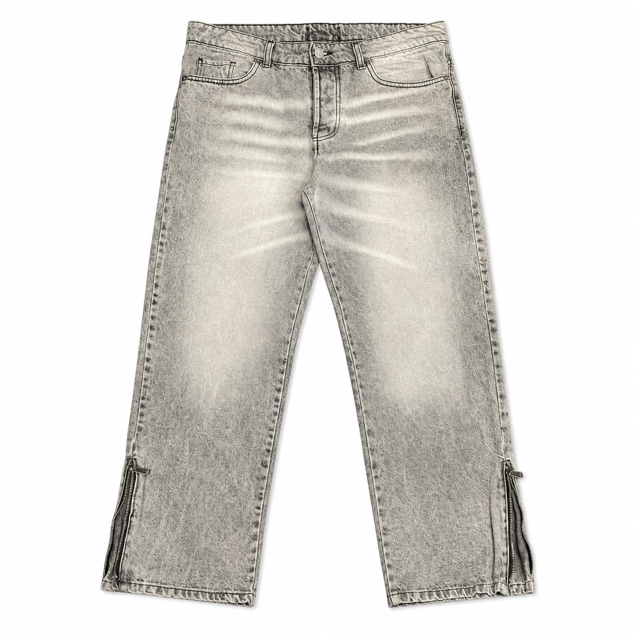 NO BRAND - JEANS 2121 - GRIGIO