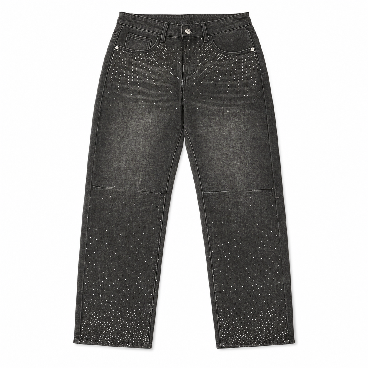 NO BRAND - JEANS AD8685 - NERO