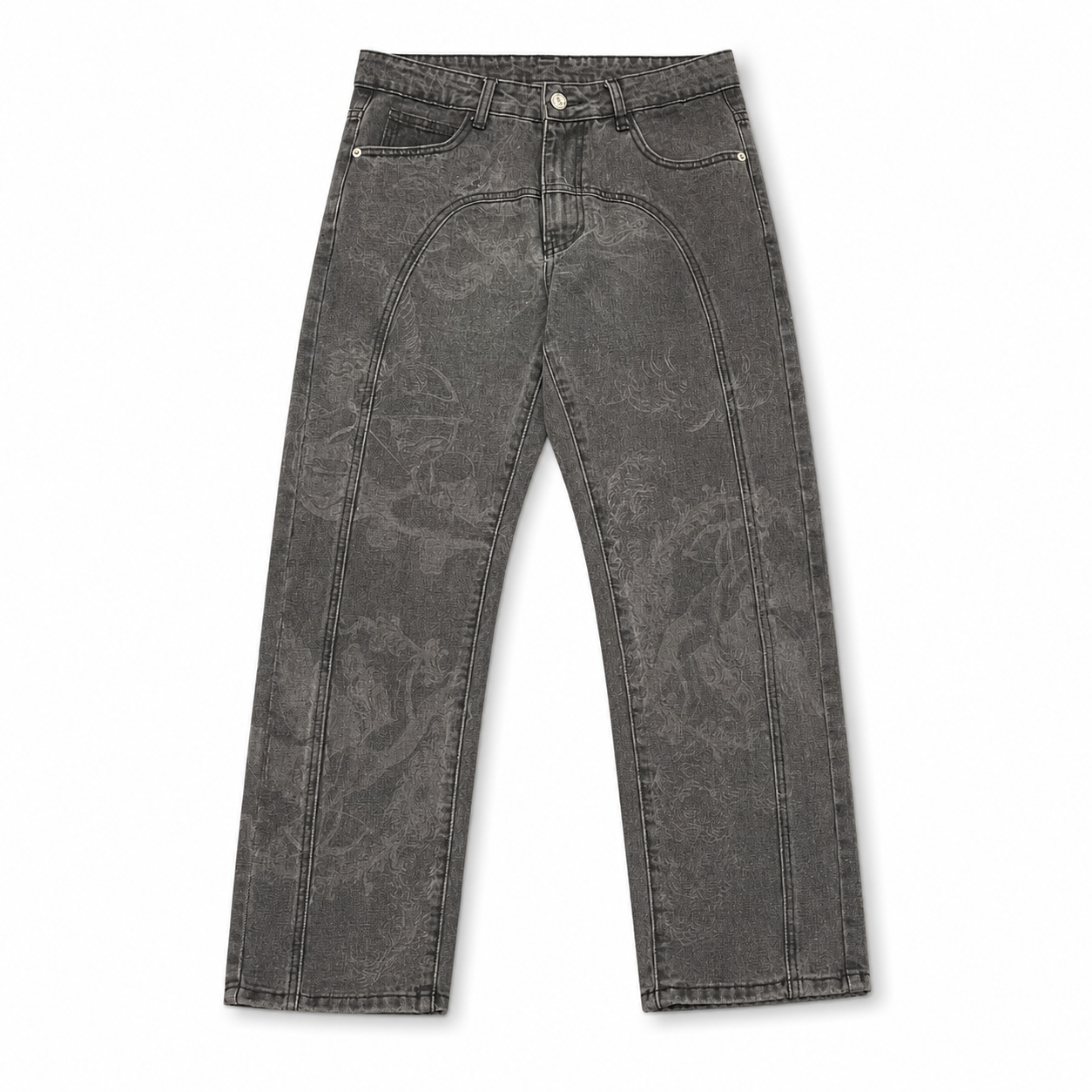 NO BRAND - JEANS AD8701X - NERO