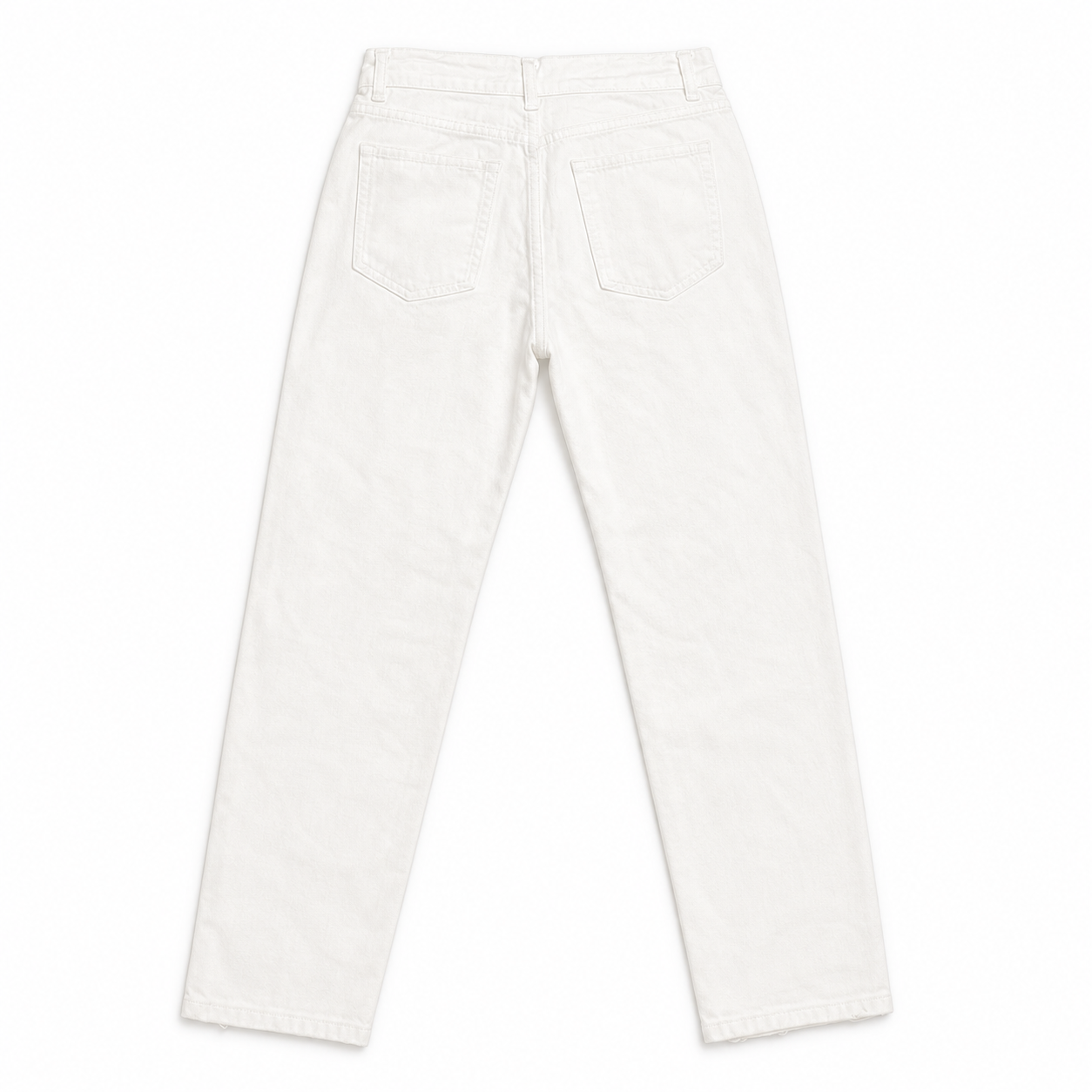 NO BRAND - JEANS DAV1004 - BIANCO