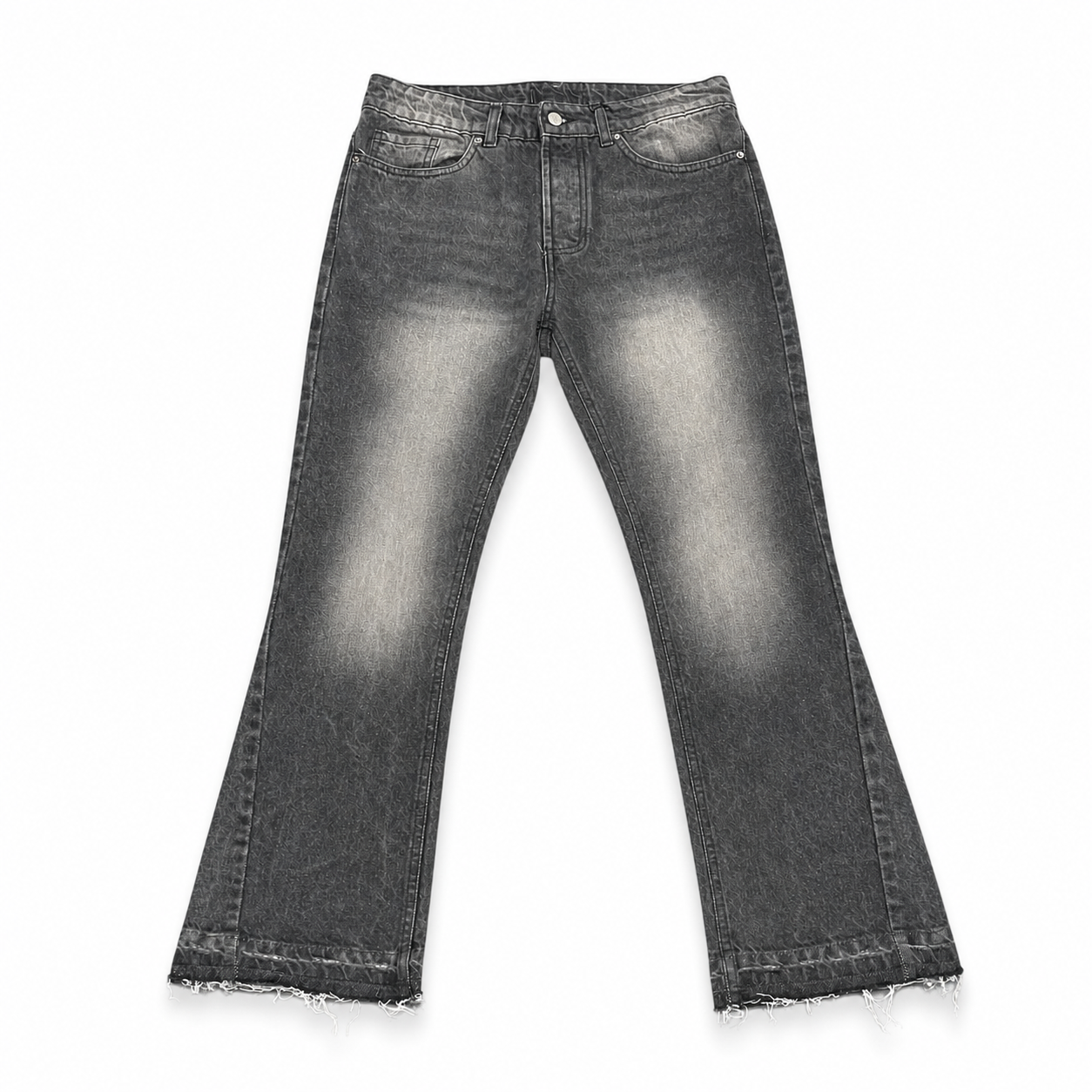 NO BRAND - JEANS PS2073 - GRIGIO