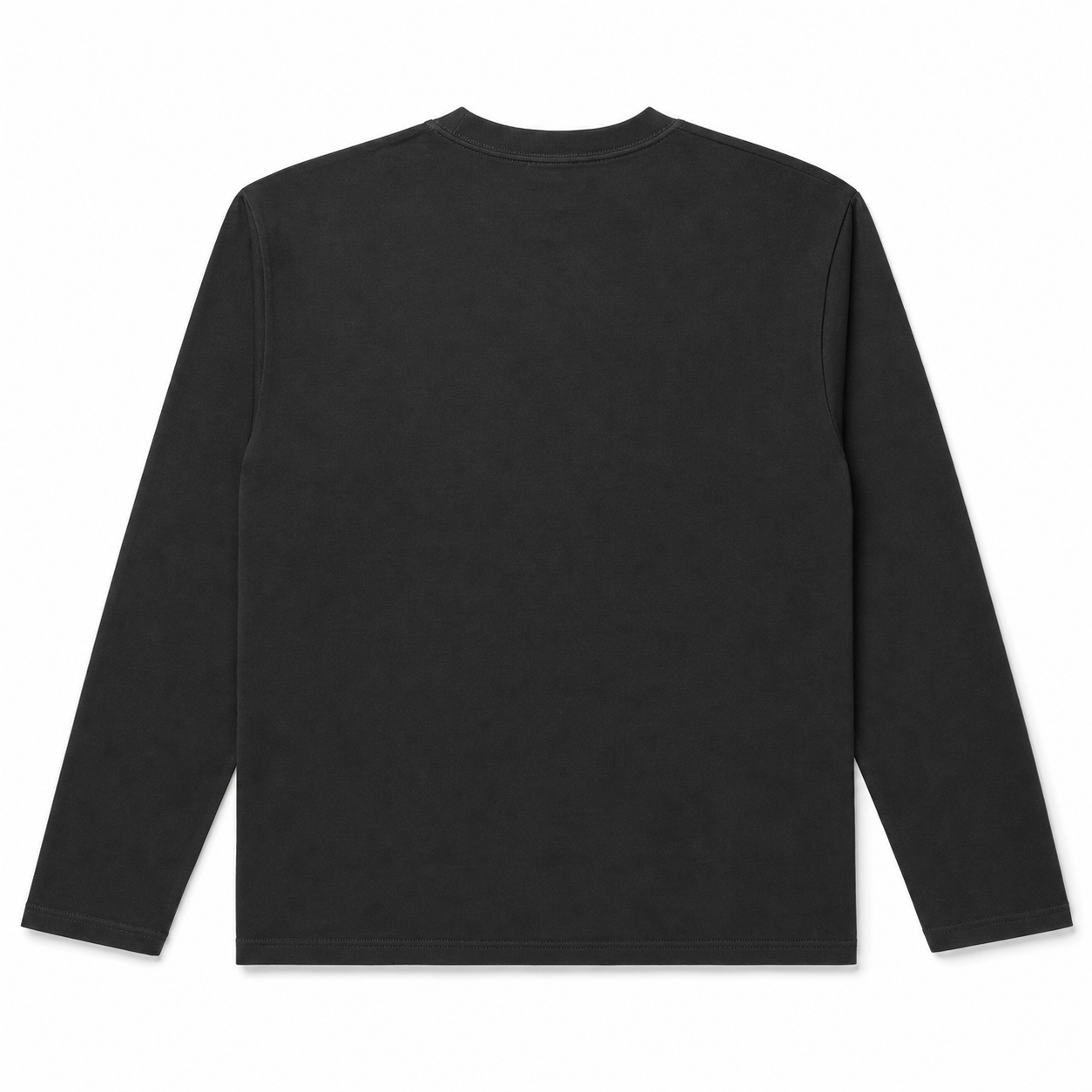 NO BRAND - LONGSLEEVE M297 - NERO