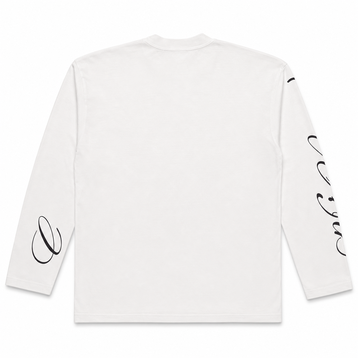NO BRAND - LONGSLEEVE M301 - BIANCO