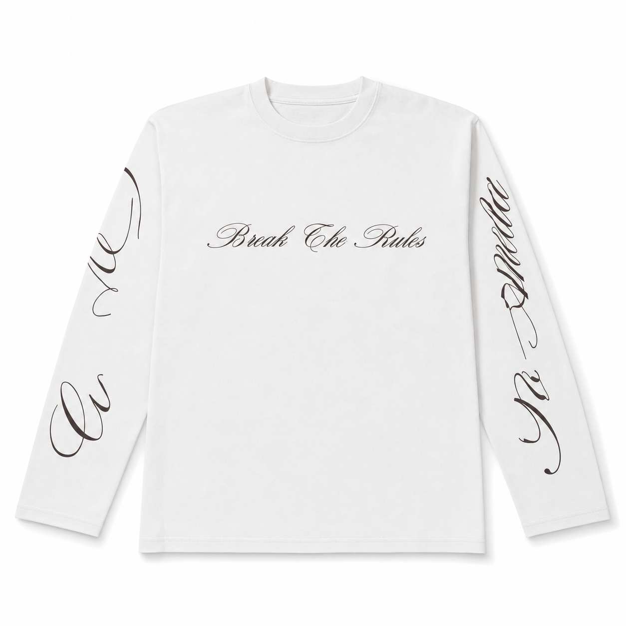 NO BRAND - LONGSLEEVE M301 - BIANCO