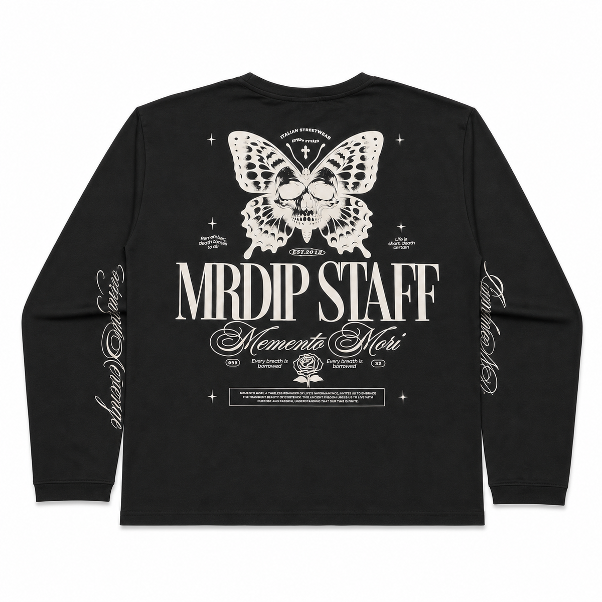 MRDIP - LONGSLEEVE STAFF - NERO