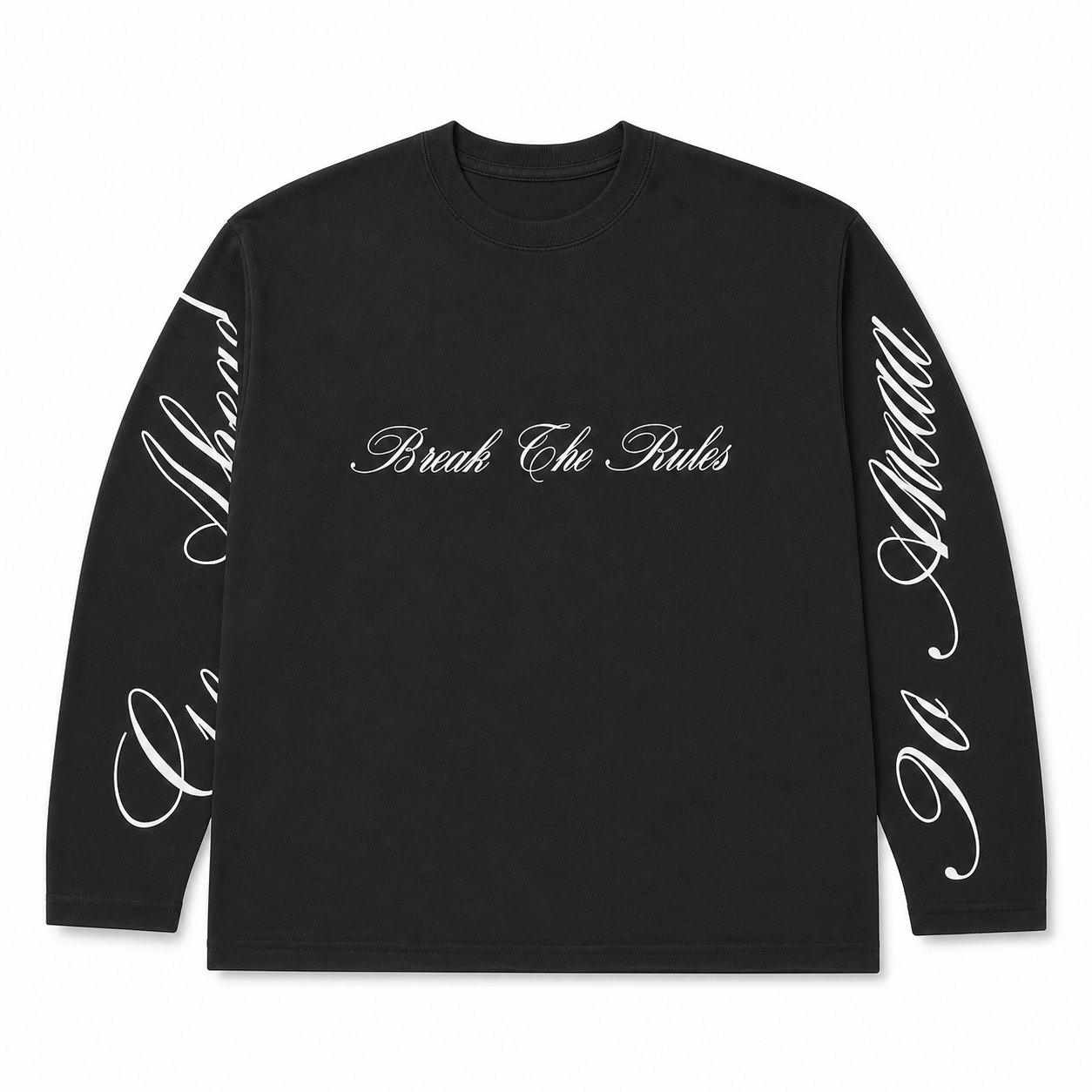 NO BRAND - LONGSLEEVE M301 - NERO
