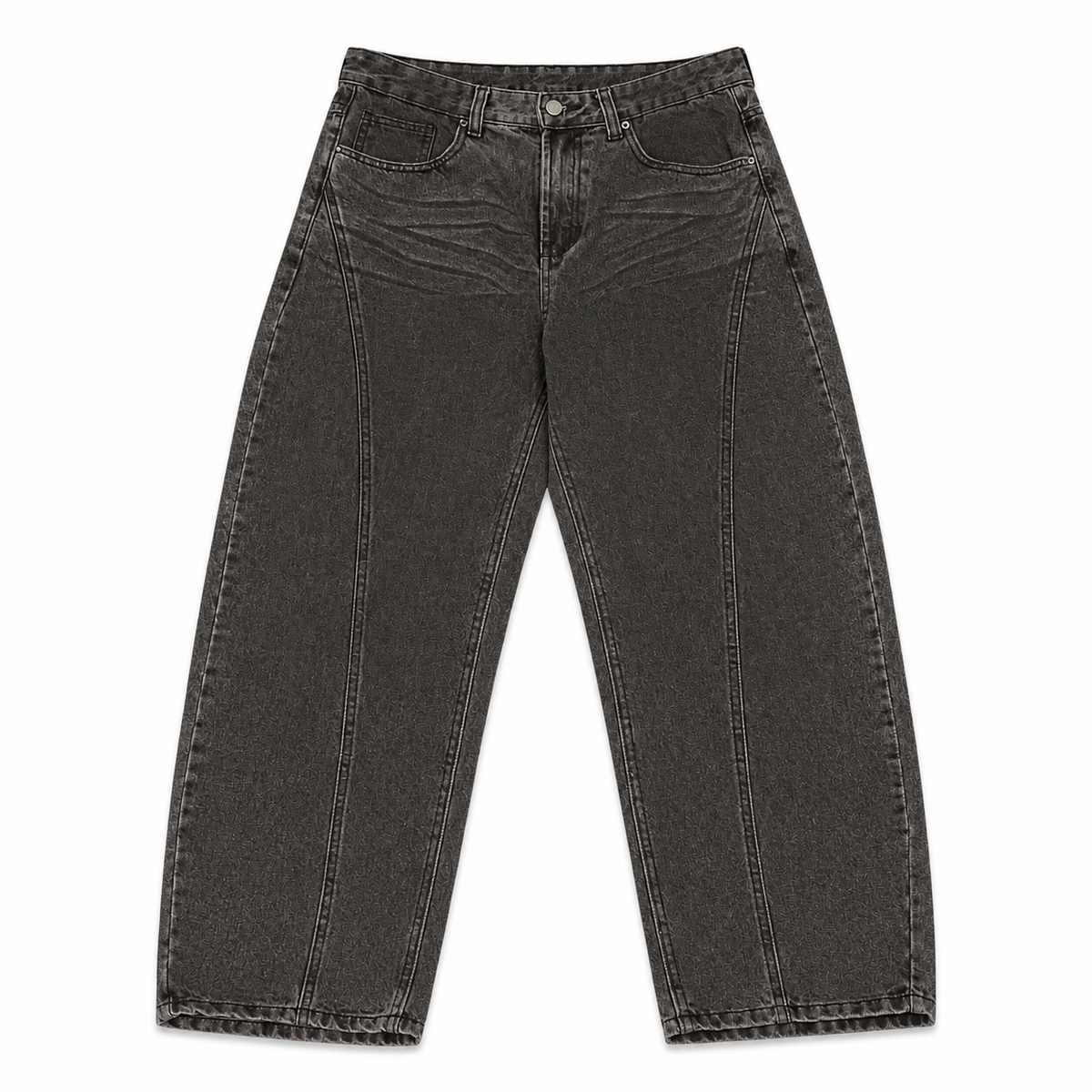 NO BRAND - JEANS 763 - GRIGIO