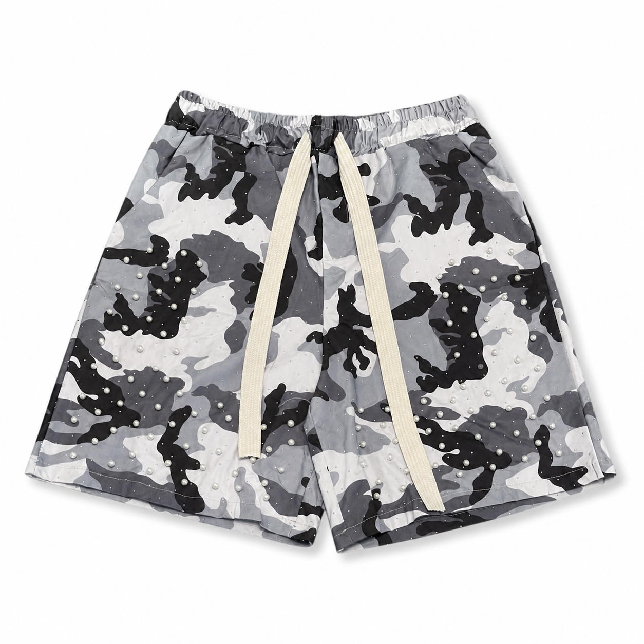 NO BRAND - SHORTS 1211 - GRIGIO