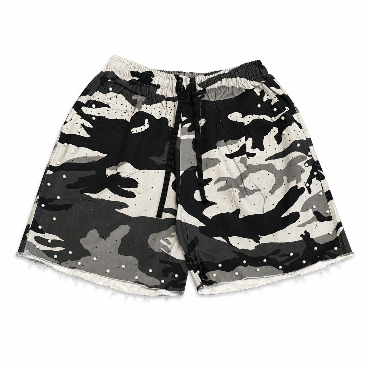 NO BRAND - SHORTS TW62 - GRIGIO