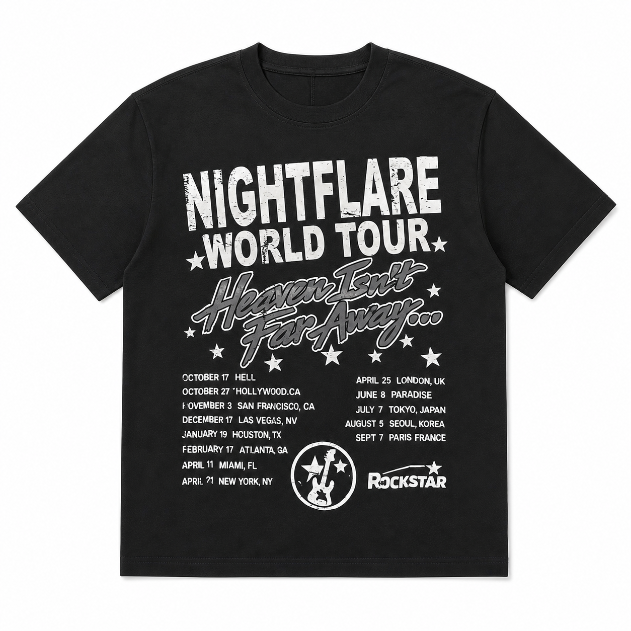 NO BRAND - TEE M5063 - NERO