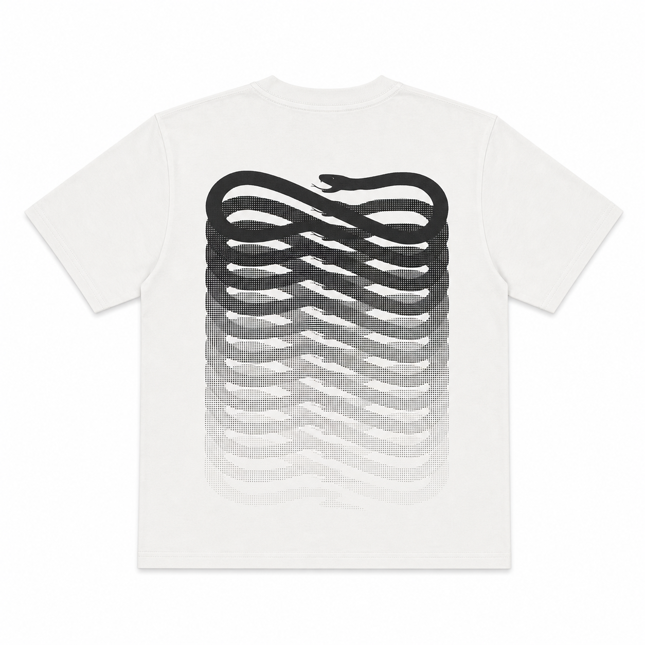PROPAGANDA - TEE RIBS - BIANCO