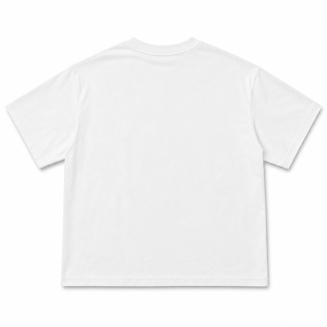 NO BRAND - T-SHIRT 4071R - BIANCO