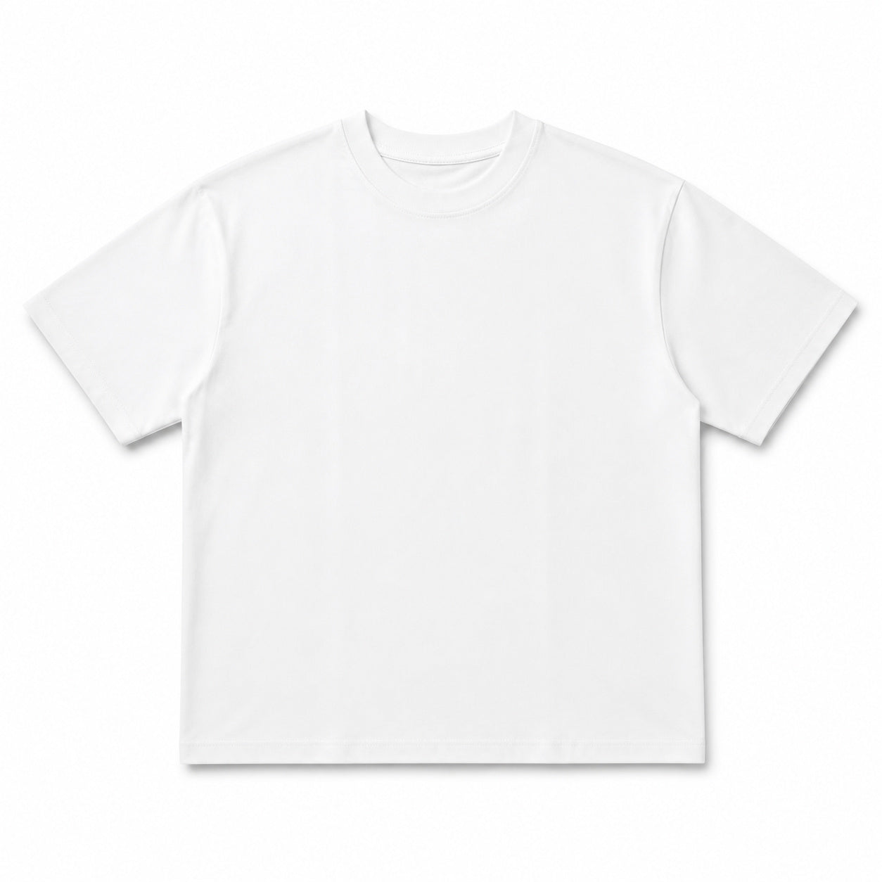 NO BRAND - T-SHIRT 41844 - BIANCO