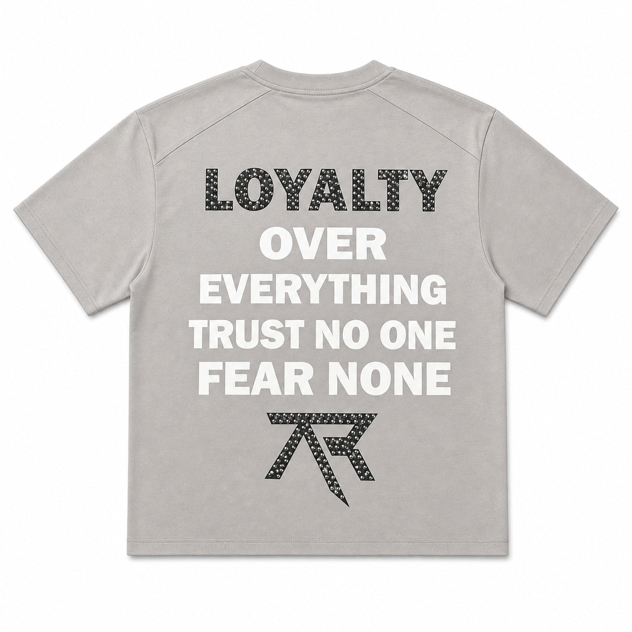 NO BRAND - T-SHIRT TW51 - GRIGIO