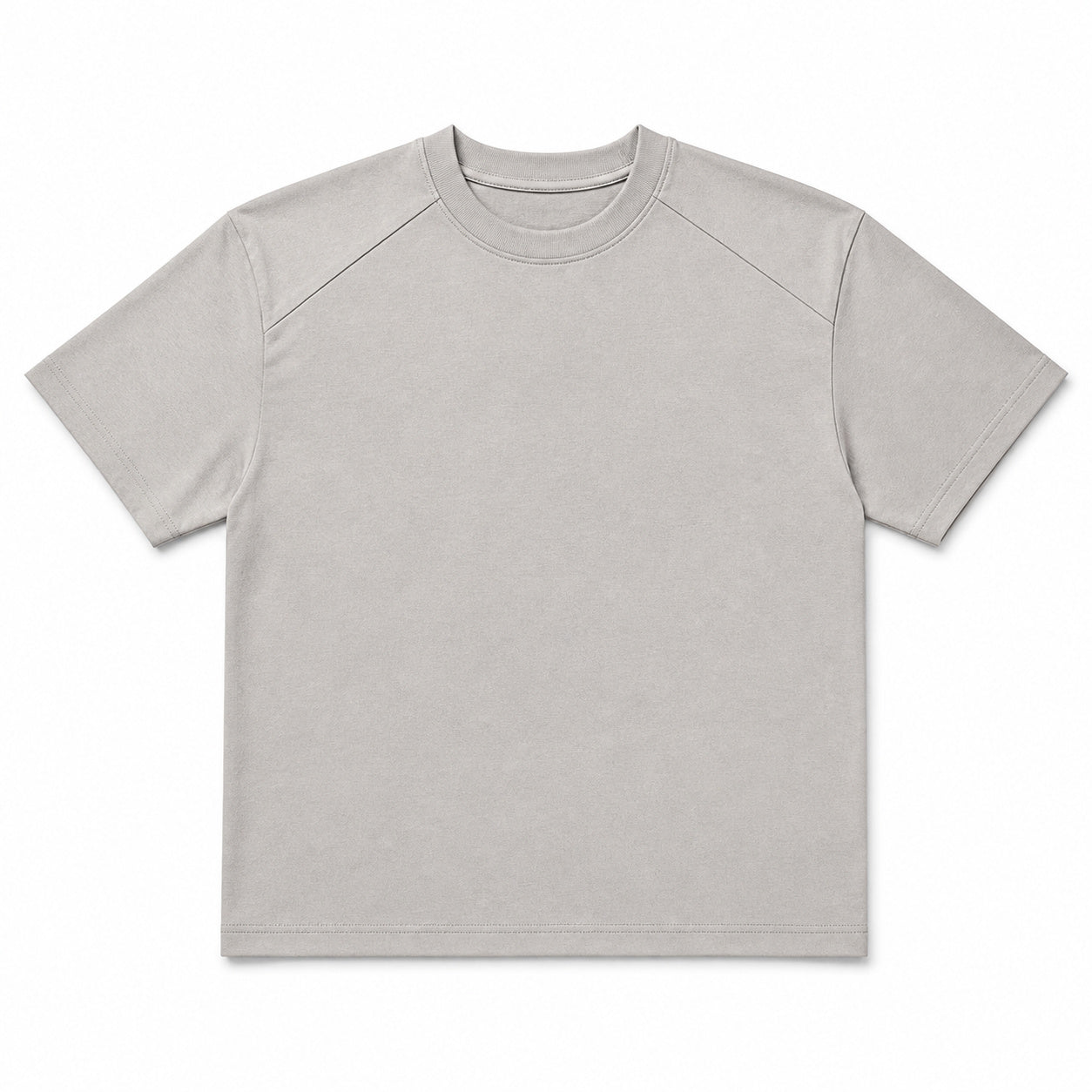 NO BRAND - T-SHIRT TW51 - GRIGIO