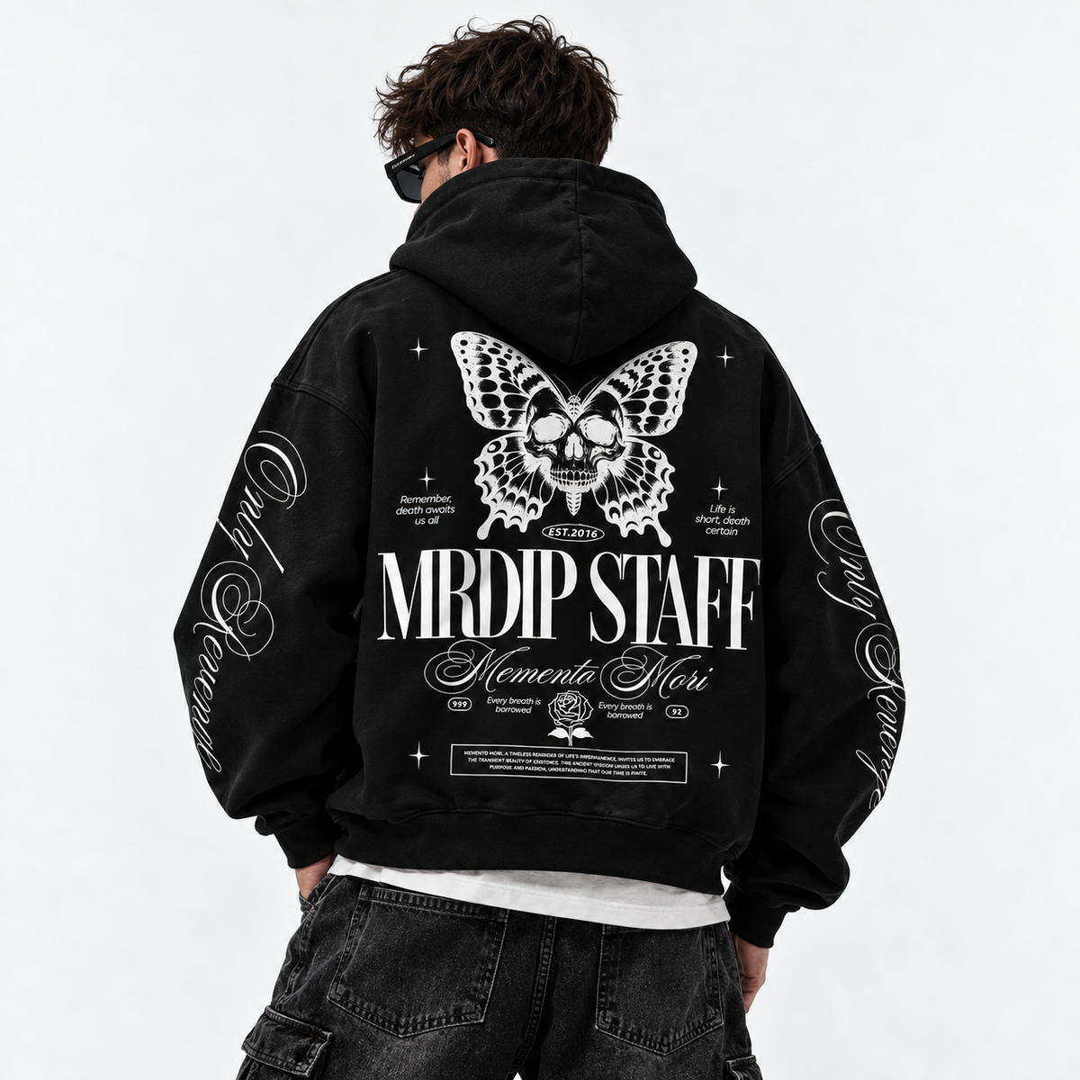 MRDIP - HOODIE STAFF - NERO