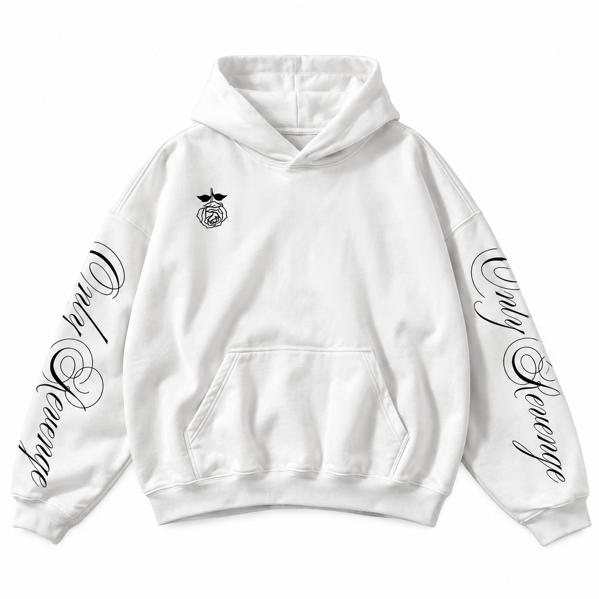 MRDIP - HOODIE STAFF - BIANCO