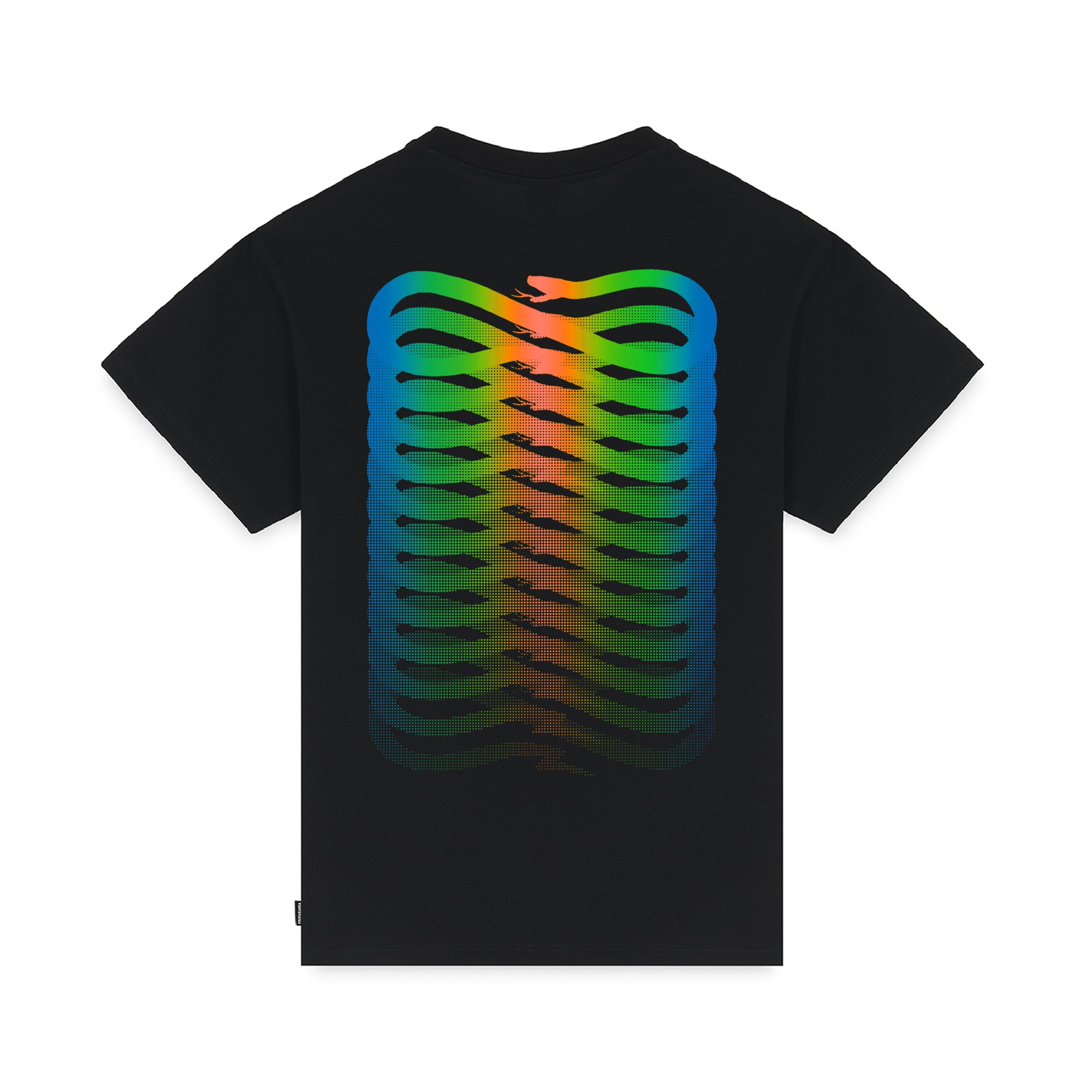 PROPAGANDA - T-SHIRT RIBS NEON - NERO