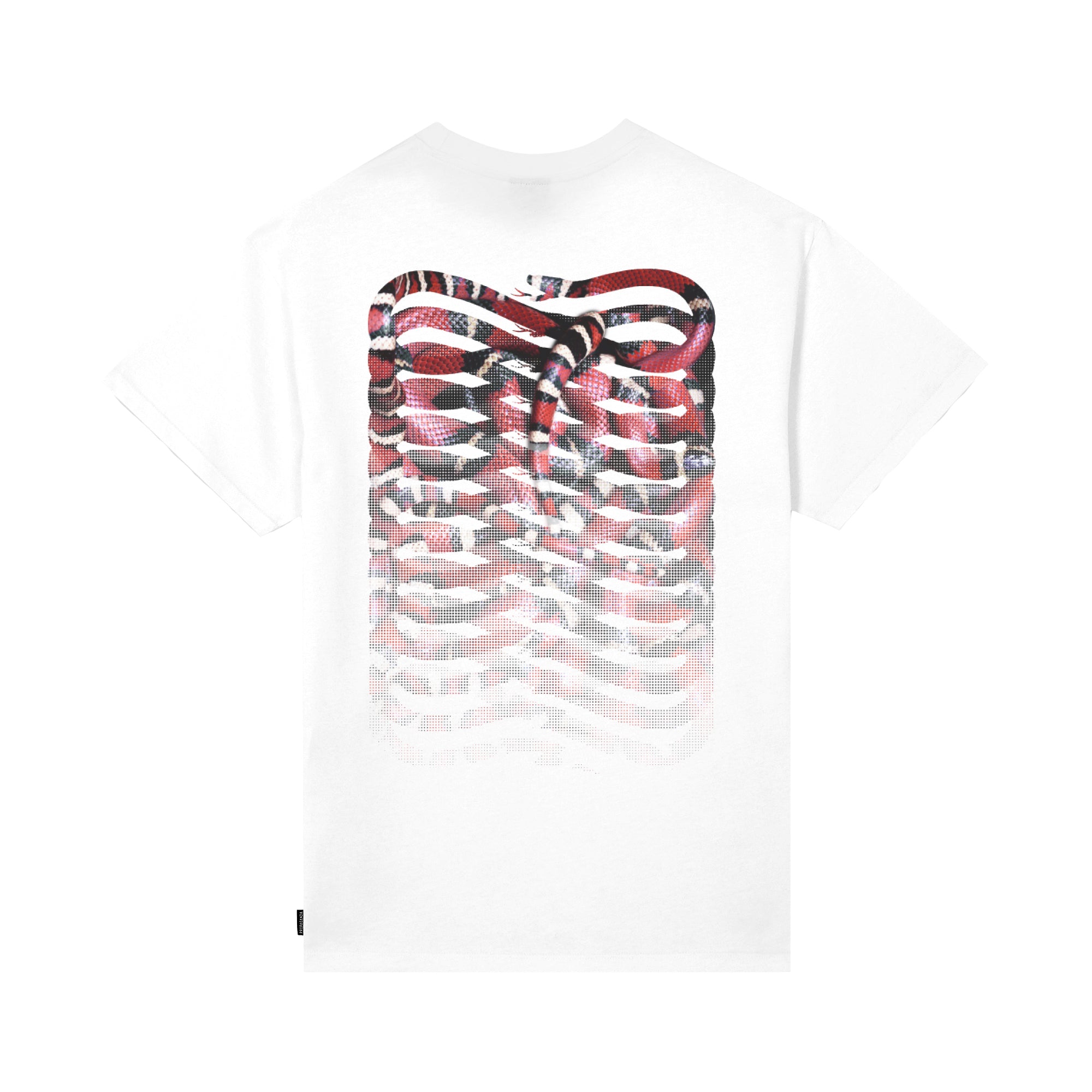 PROPAGANDA - T-SHIRT RIBS CORAL - BIANCO