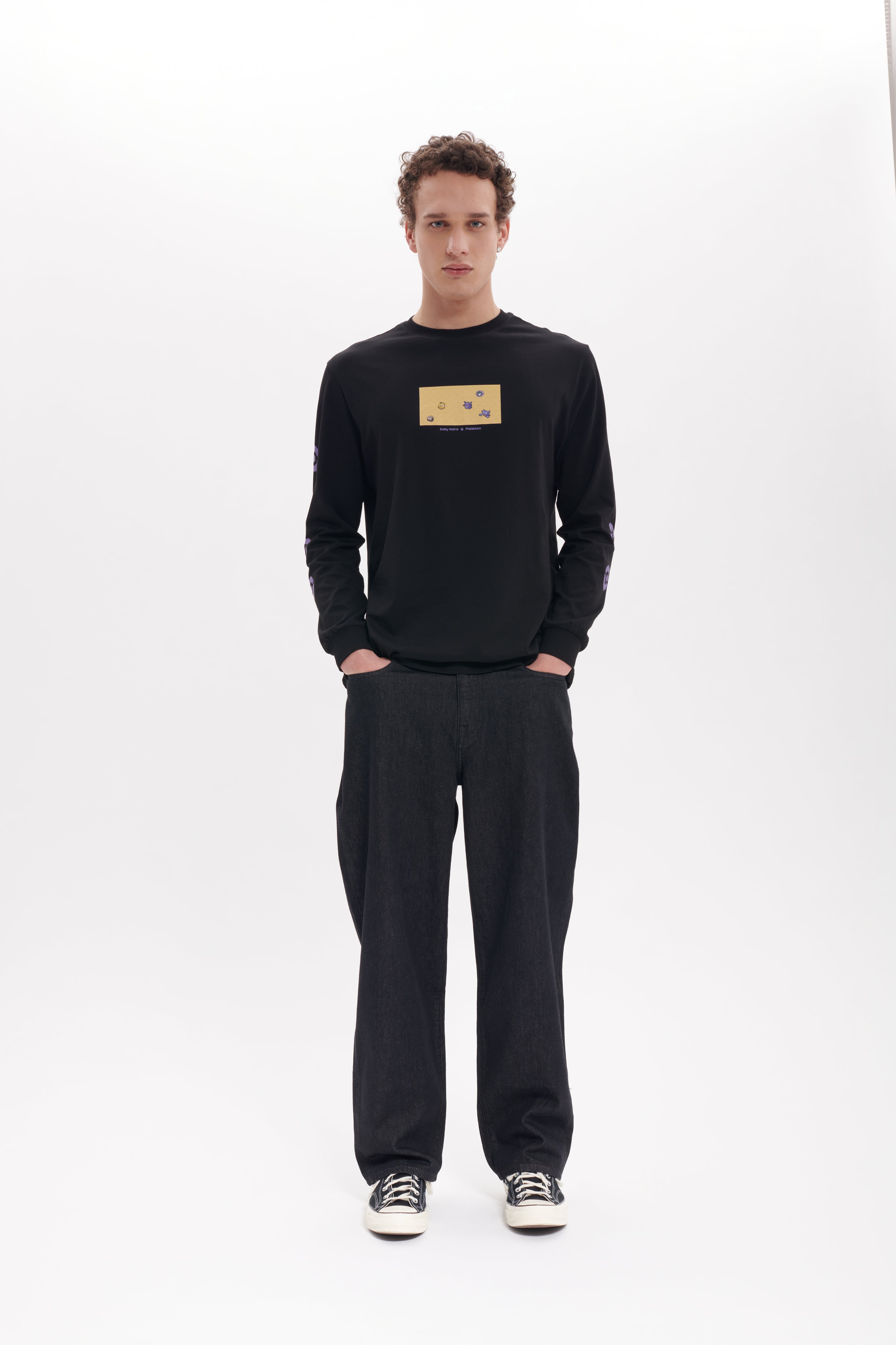 DOLLY NOIRE - LONGSLEEVE PSYDUCK VS GHOSTS