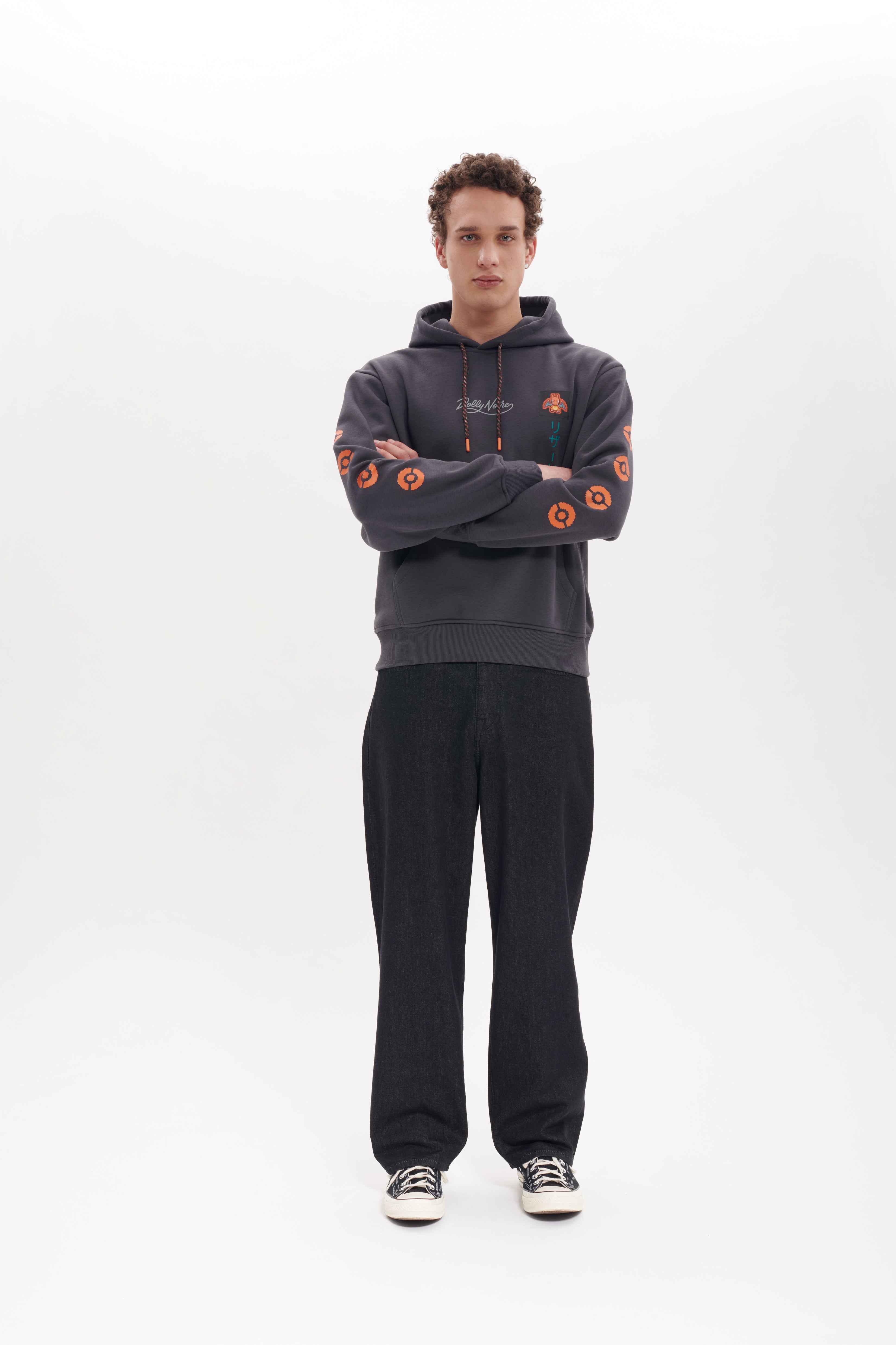 DOLLY NOIRE - HOODIE CHARIZARD EVOLUTION