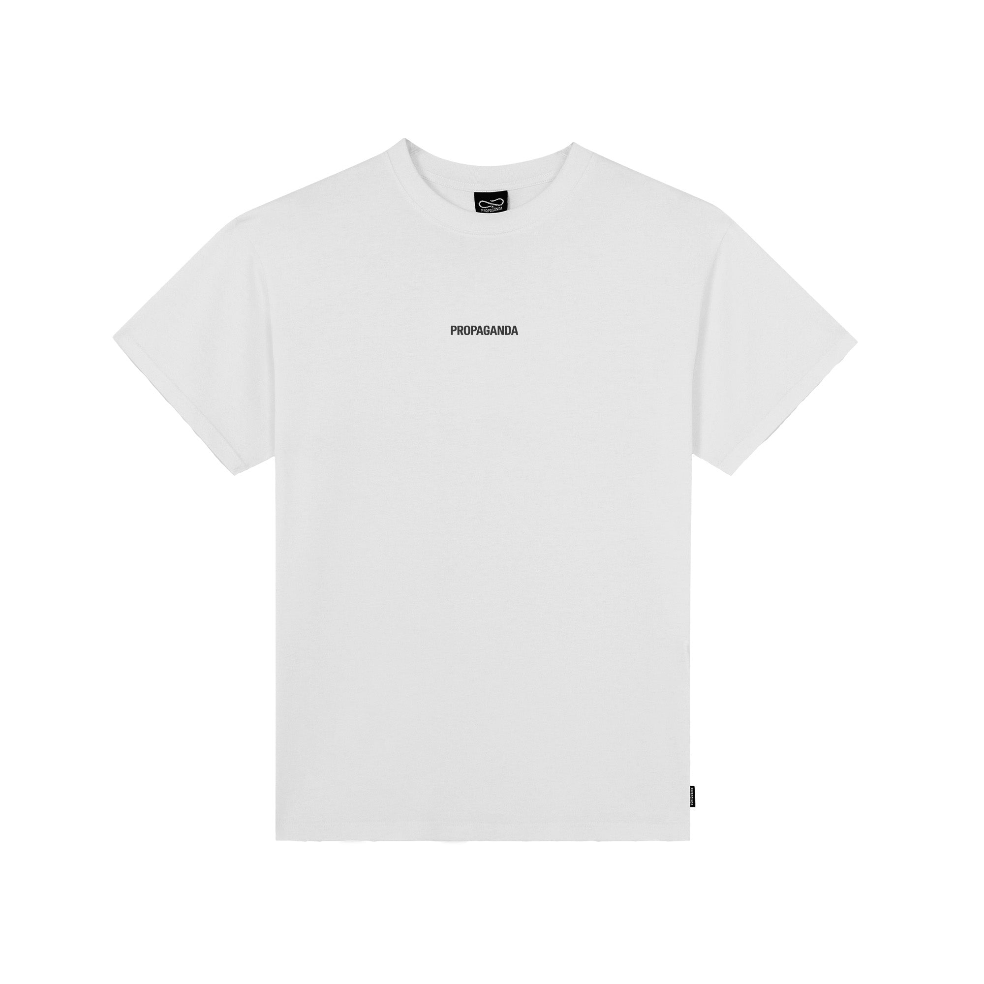 PROPAGANDA - T-SHIRT RIBS CLASSIC - BIANCO