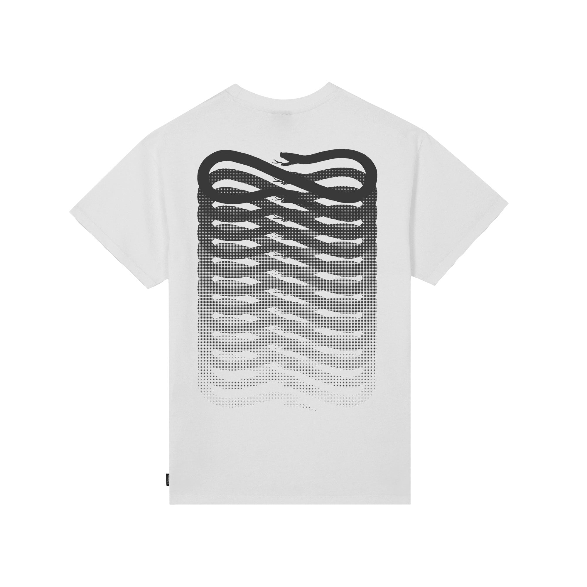 PROPAGANDA - T-SHIRT RIBS CLASSIC - BIANCO