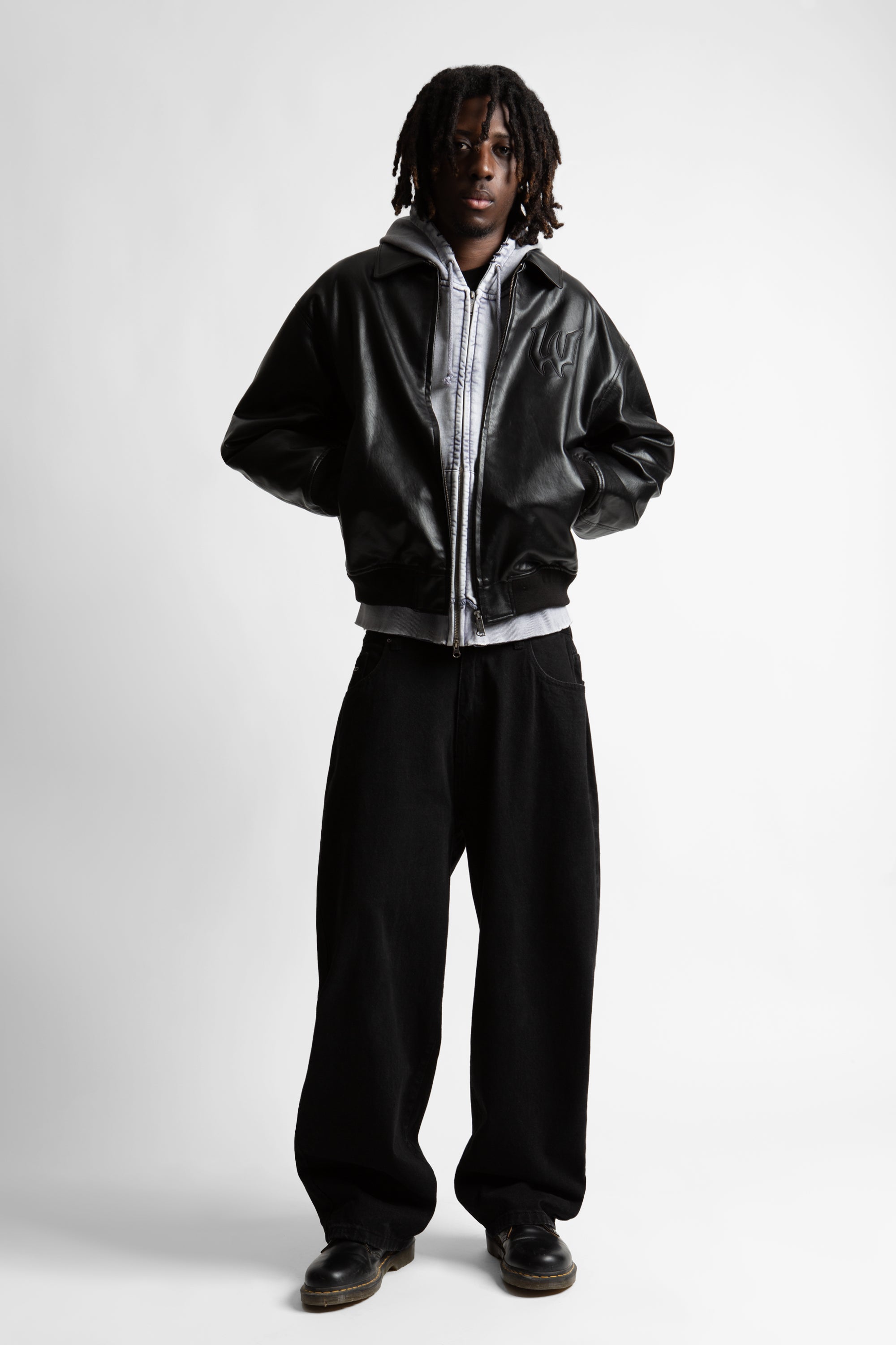 WASTED PARIS - JKT BURY VARSITY - NERO