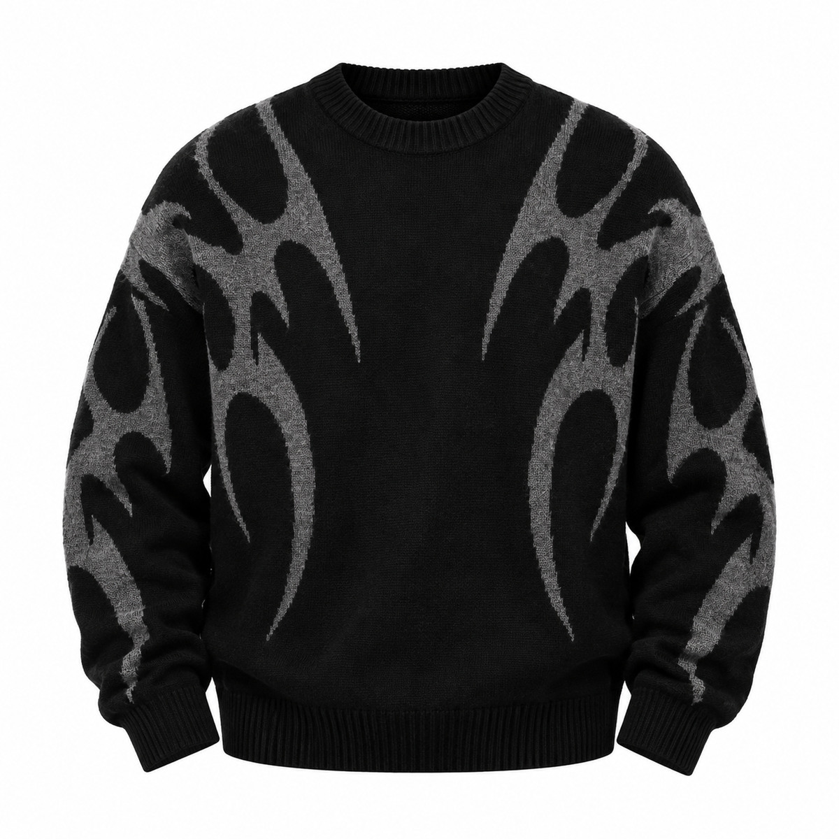 MAGLIONE 86438 - NERO ONLINE