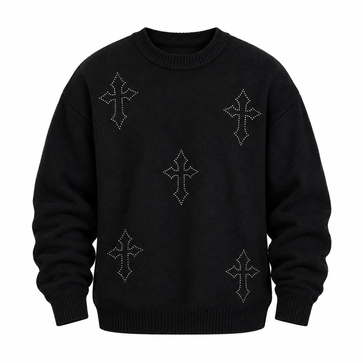 NO BRAND - MAGLIONE 261280 - NERO