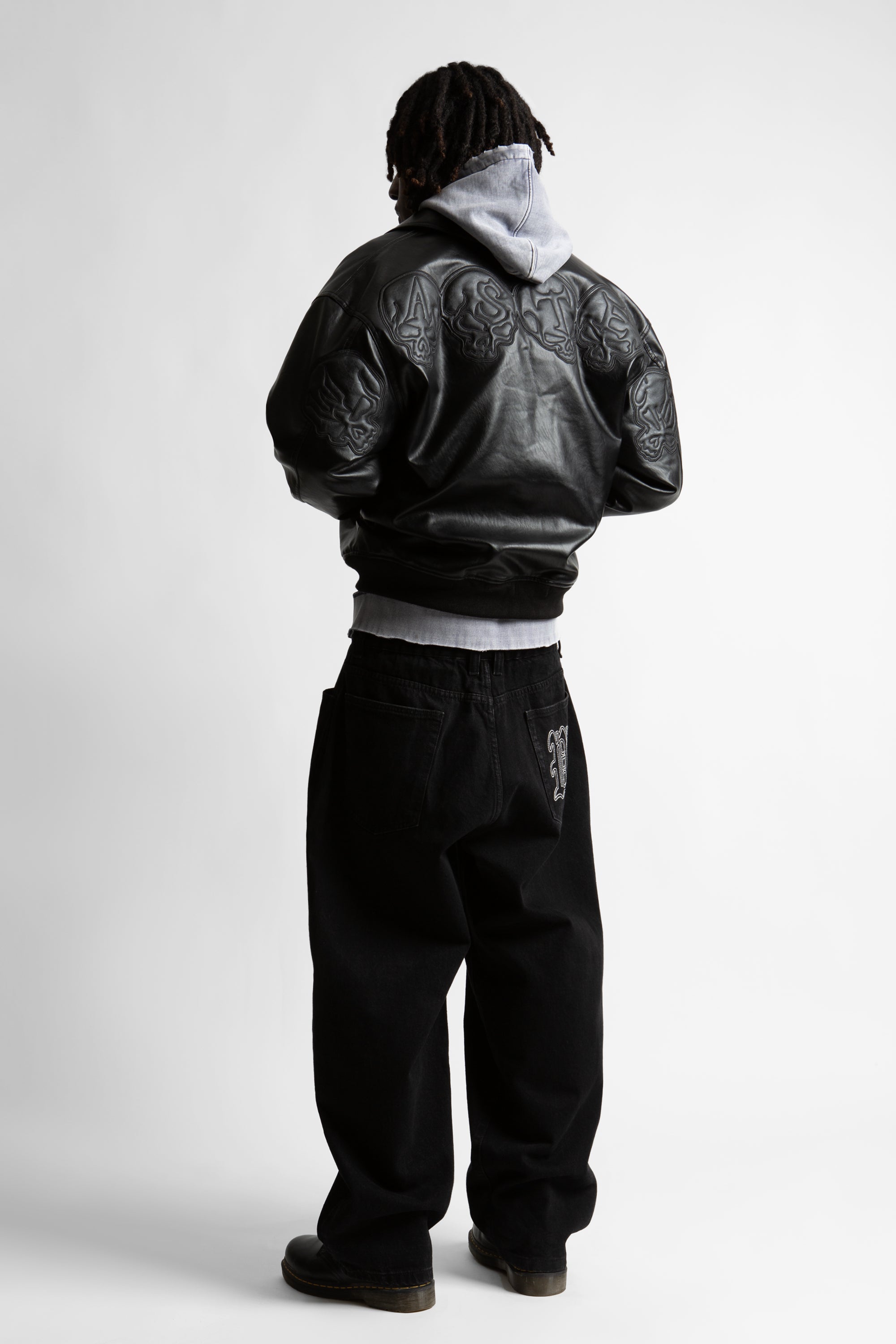 WASTED PARIS - JKT BURY VARSITY - NERO