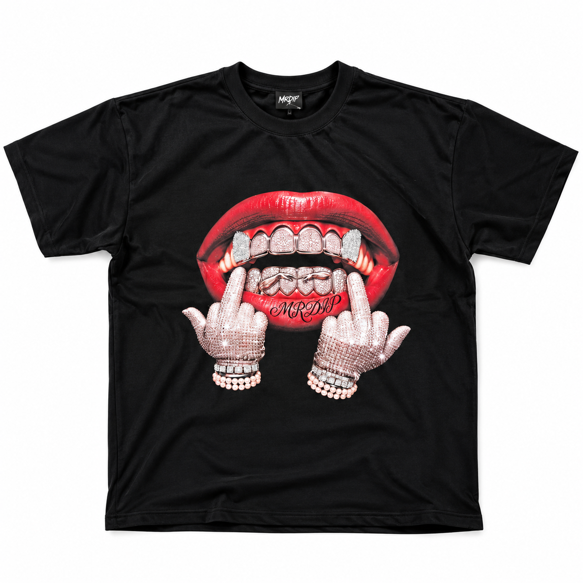 MRDIP - TEE FUCK SMILE - NERO