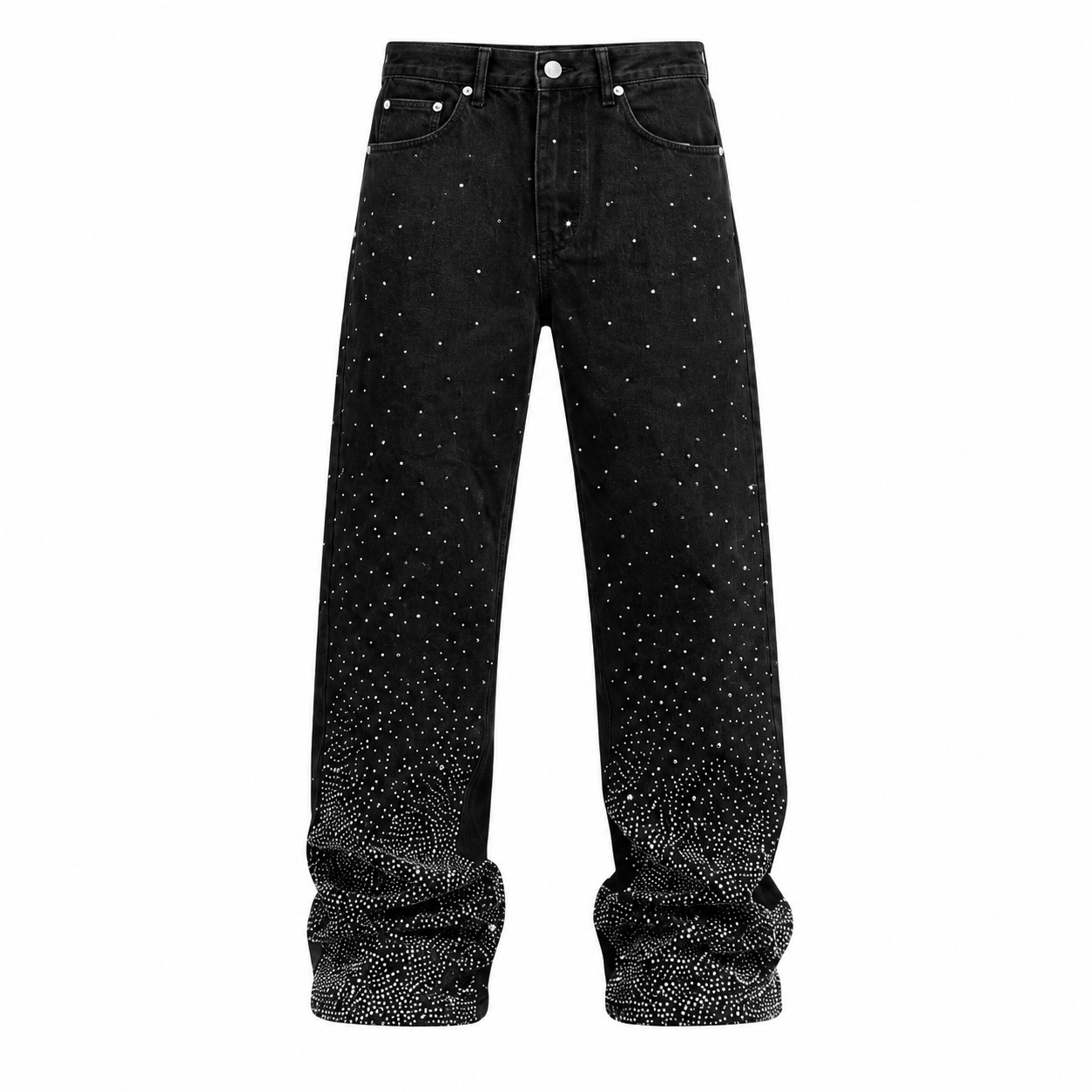 NO BRAND - JEANS 011 - NERO