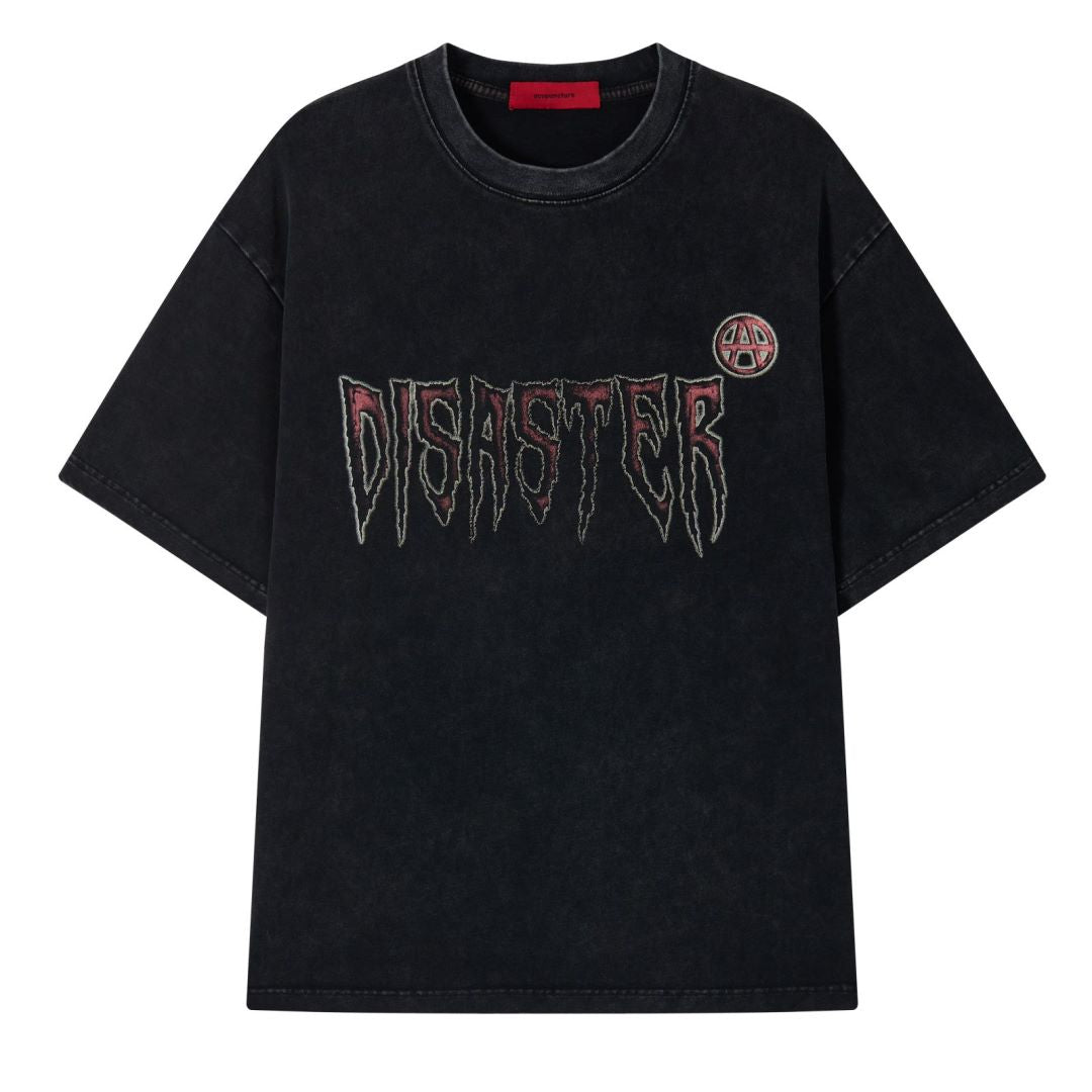 ACUPUNCTURE - T-SHIRT ACU DISASTER - NERO