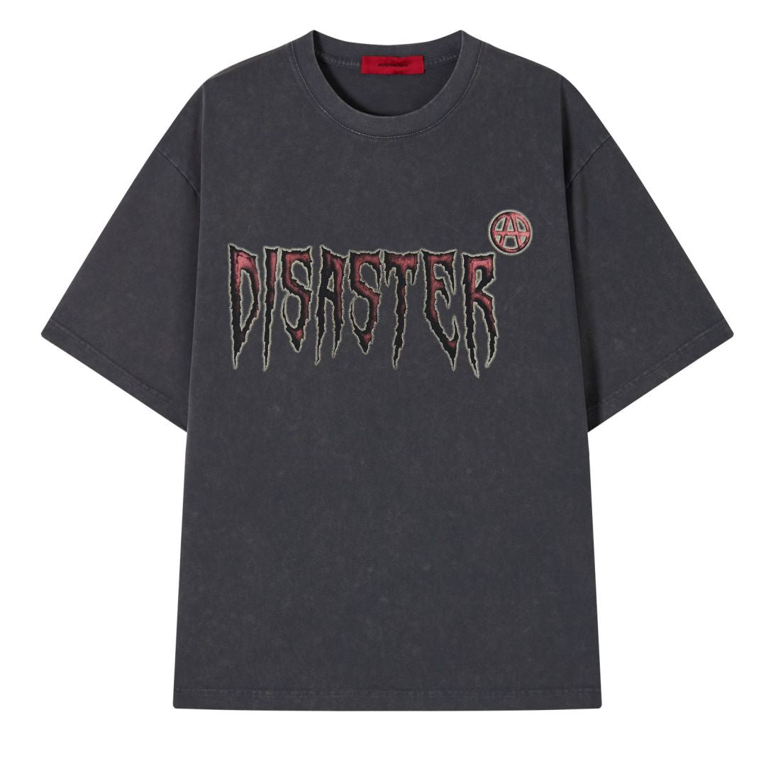 ACUPUNCTURE - T-SHIRT ACU DISASTER - GRIGIO SCURO