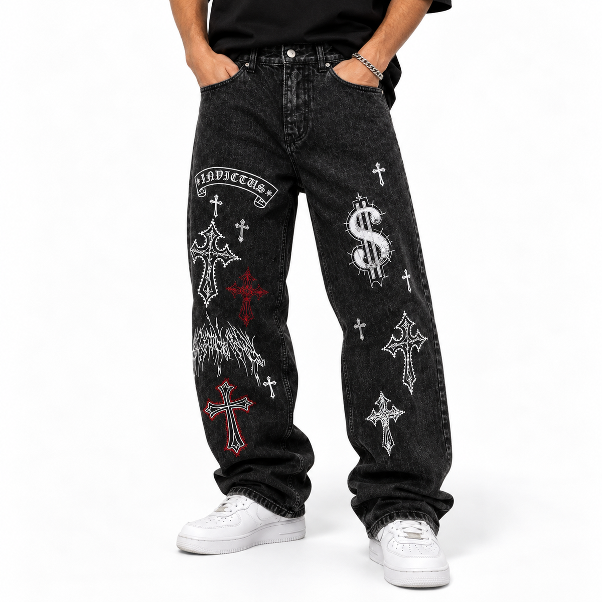 NO BRAND - JEANS M704 - JEANS