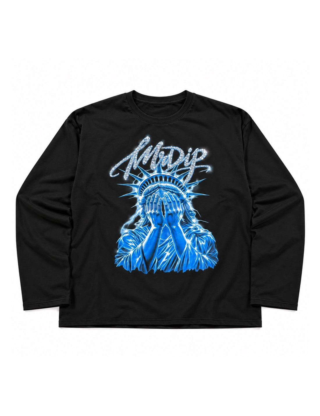 MRDIP - LONGSLEEVE NO LIBERTY - NERO