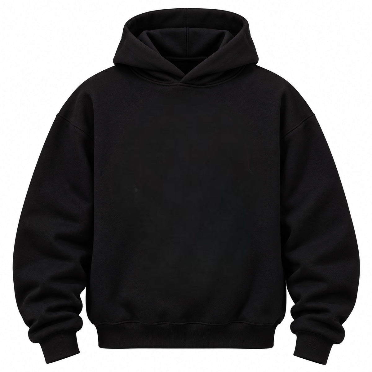 NO BRAND - FELPA LEO23 - NERO
