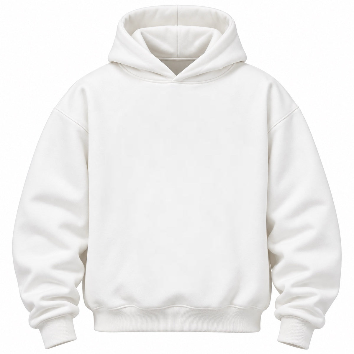 NO BRAND - FELPA LEO23 - BIANCO