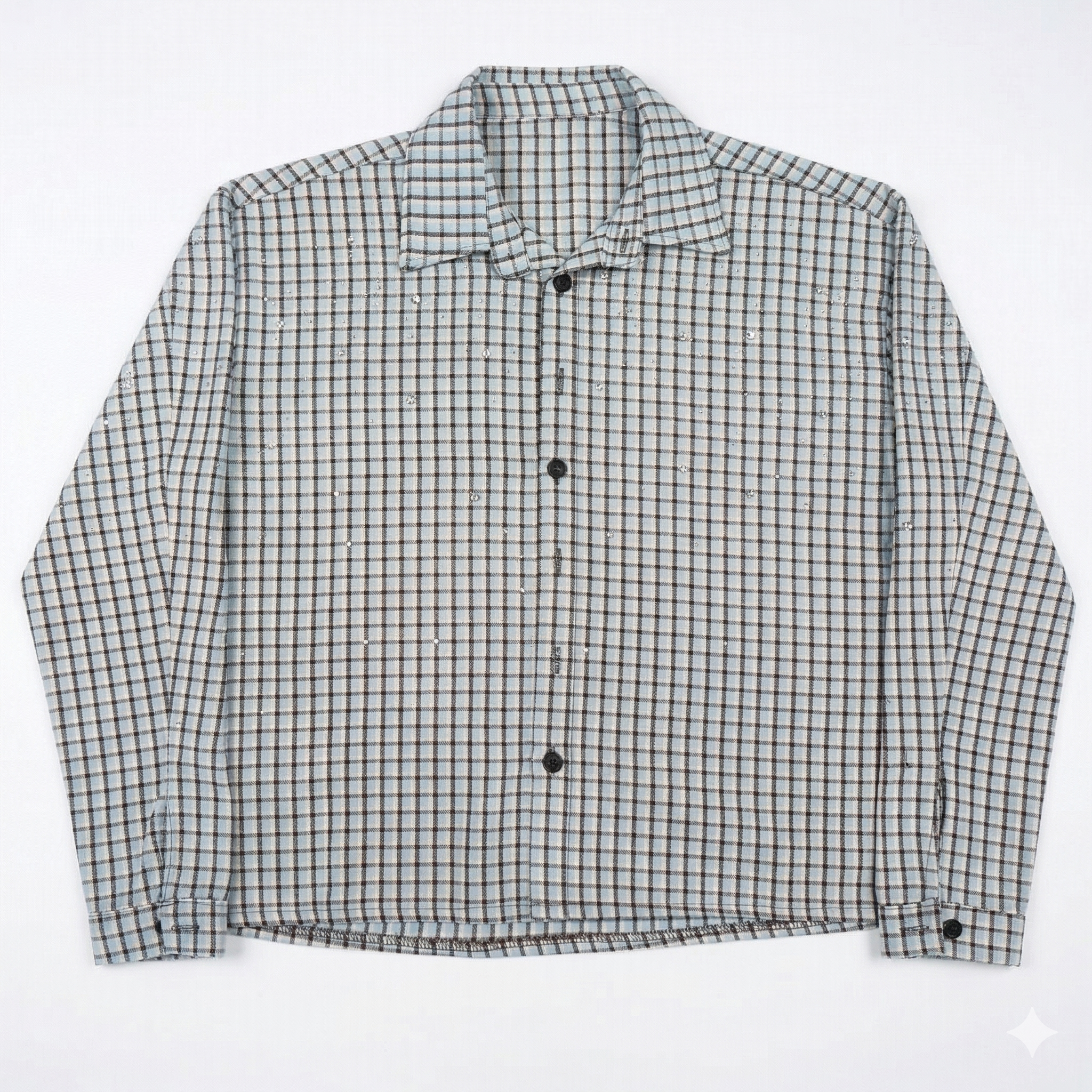 NO BRAND - CAMICIA AD1730 - CIELO