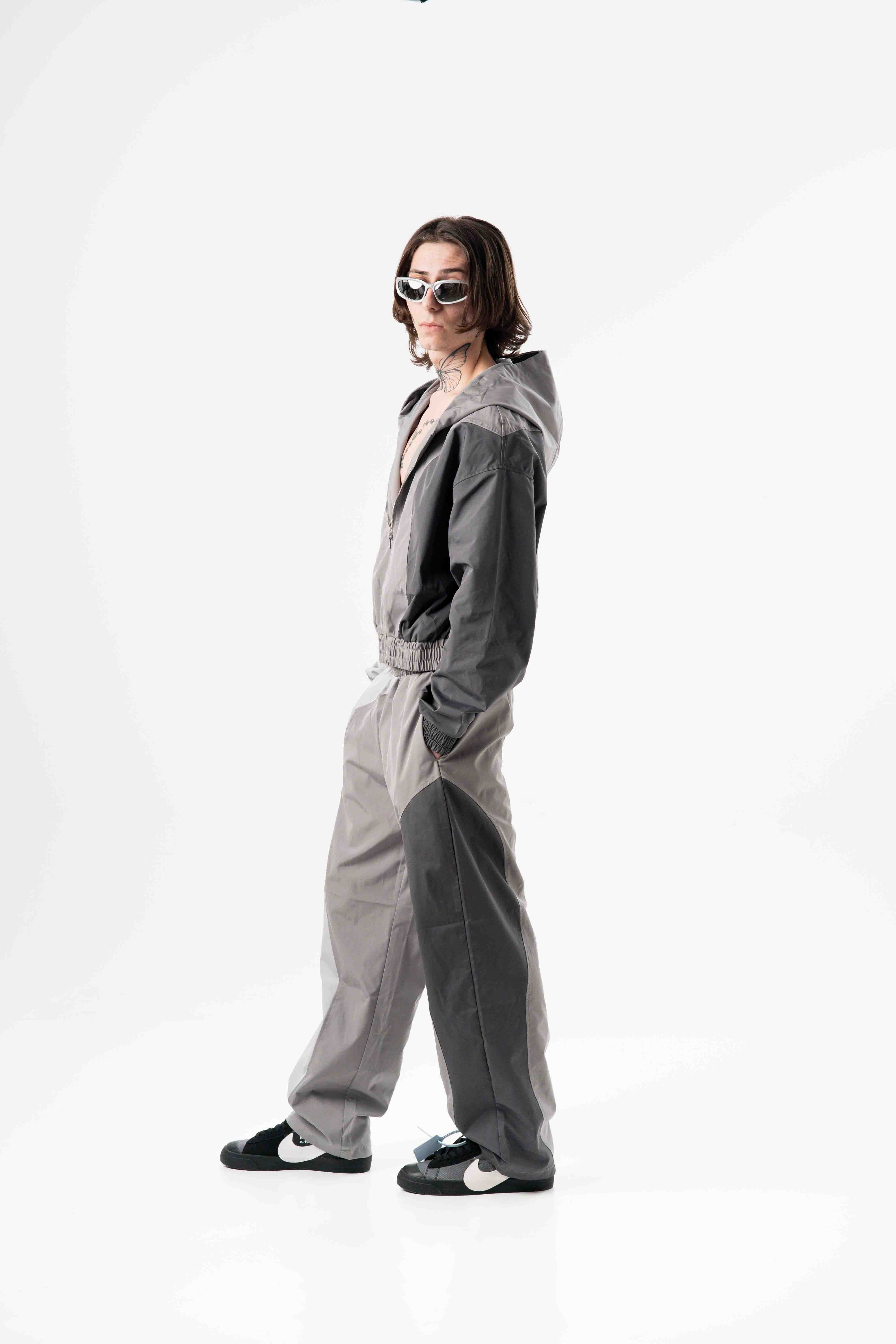 MRDIP - PANTS TRACKSUITE YIN E YANG - GRIGIO