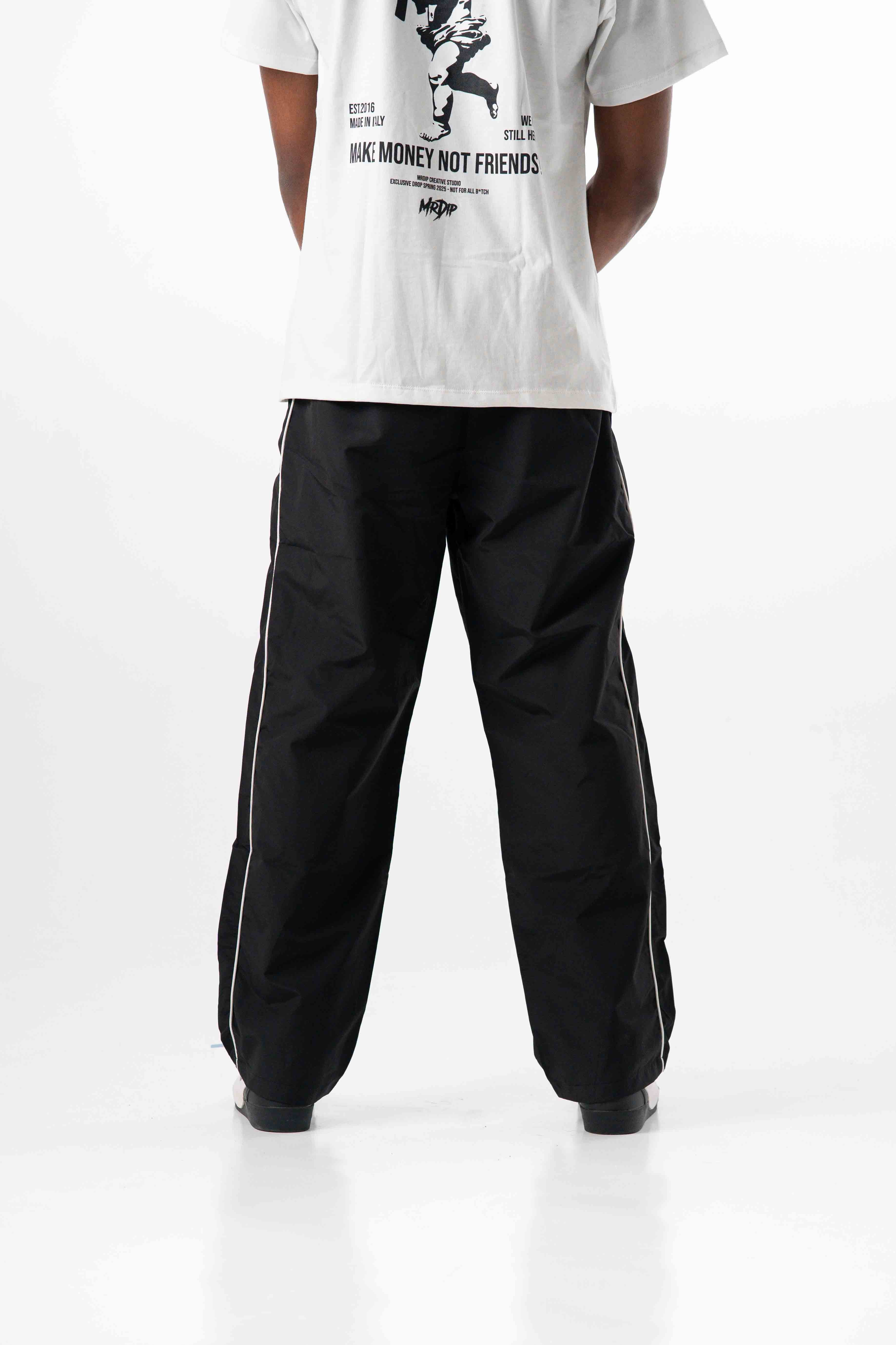 MRDIP - PANTS TRACKSUITE NYLON - NERO