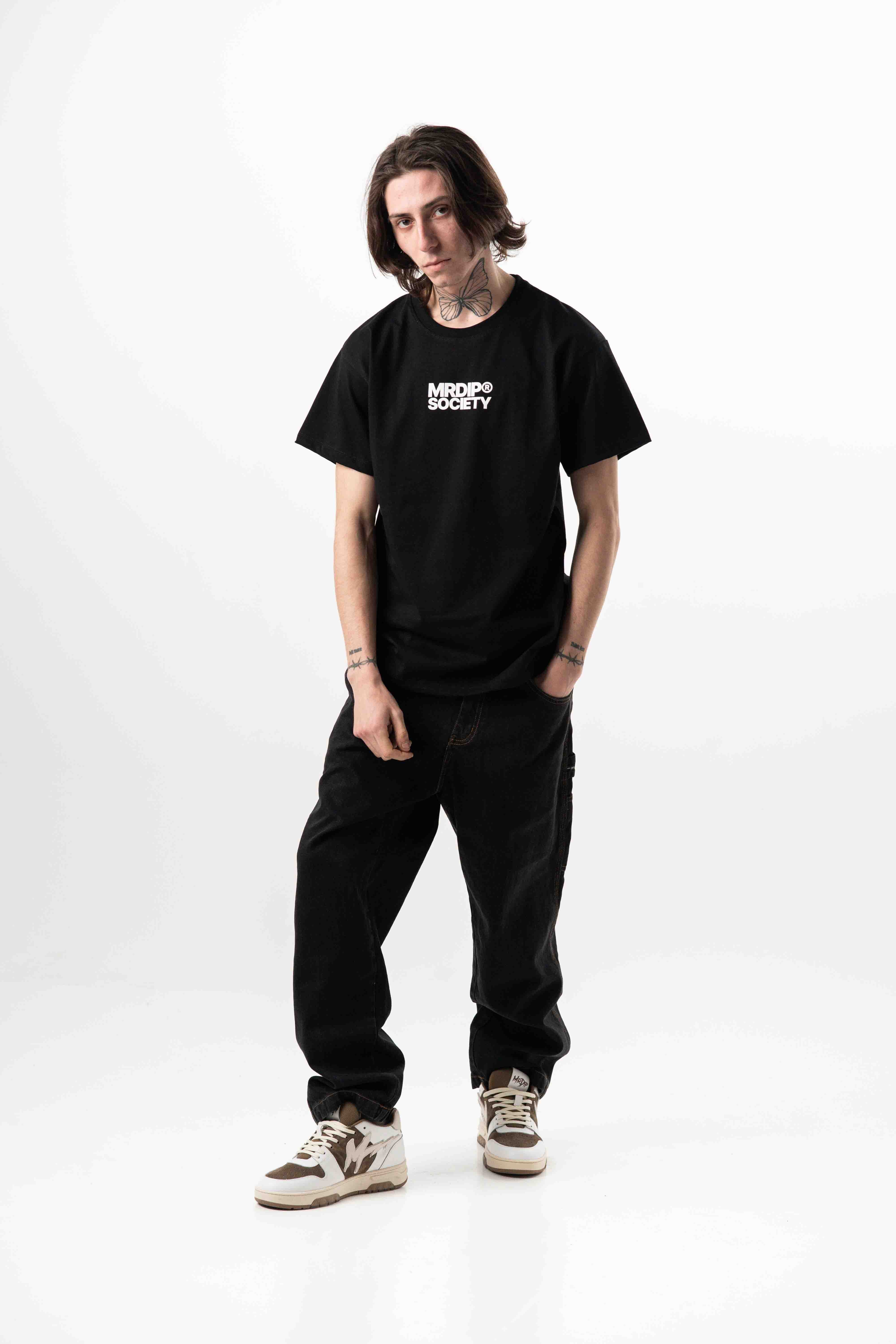 MRDIP - T-SHIRT BAD ANGEL - NERO