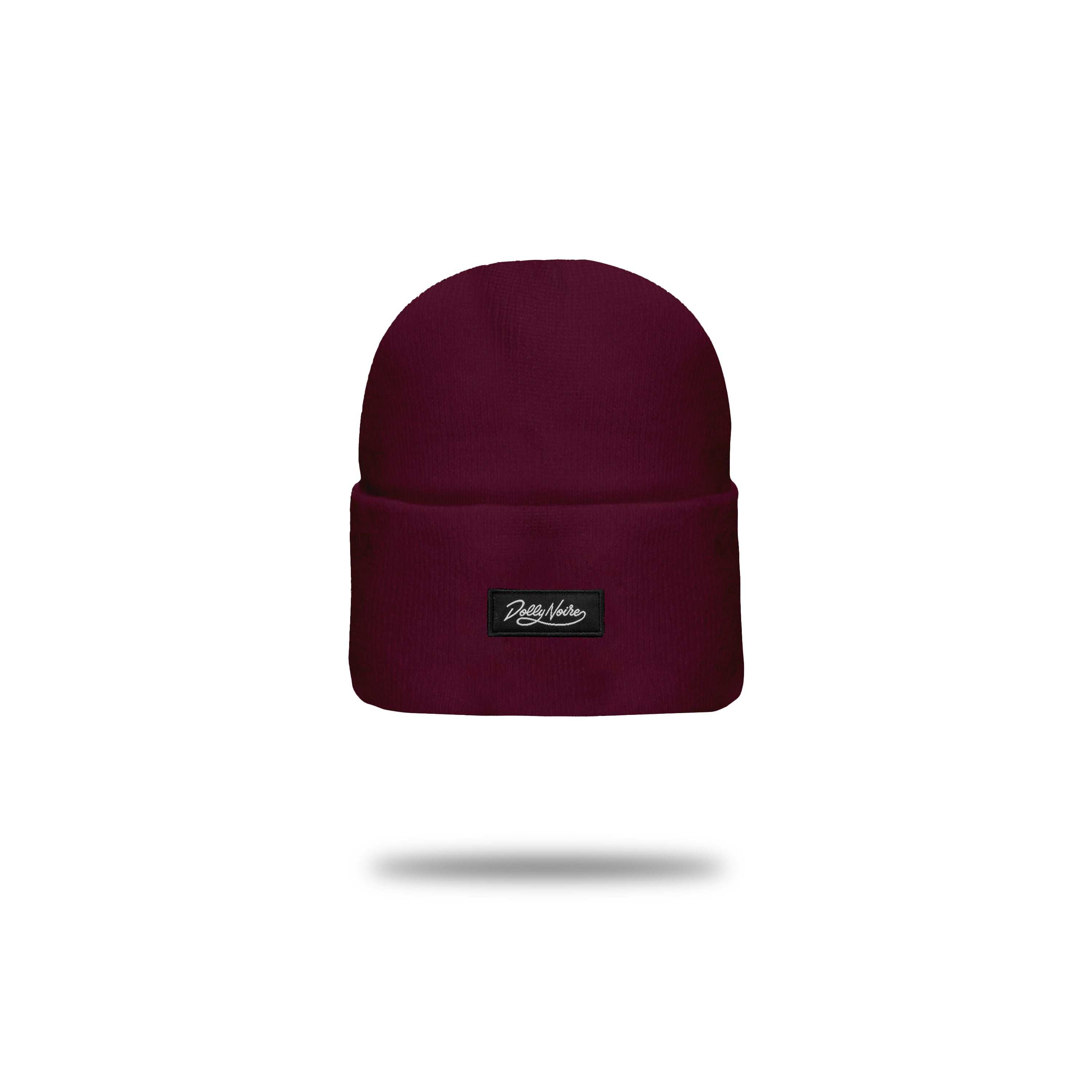 DOLLY NOIRE - LABEL BEANIE - BORDEAUX
