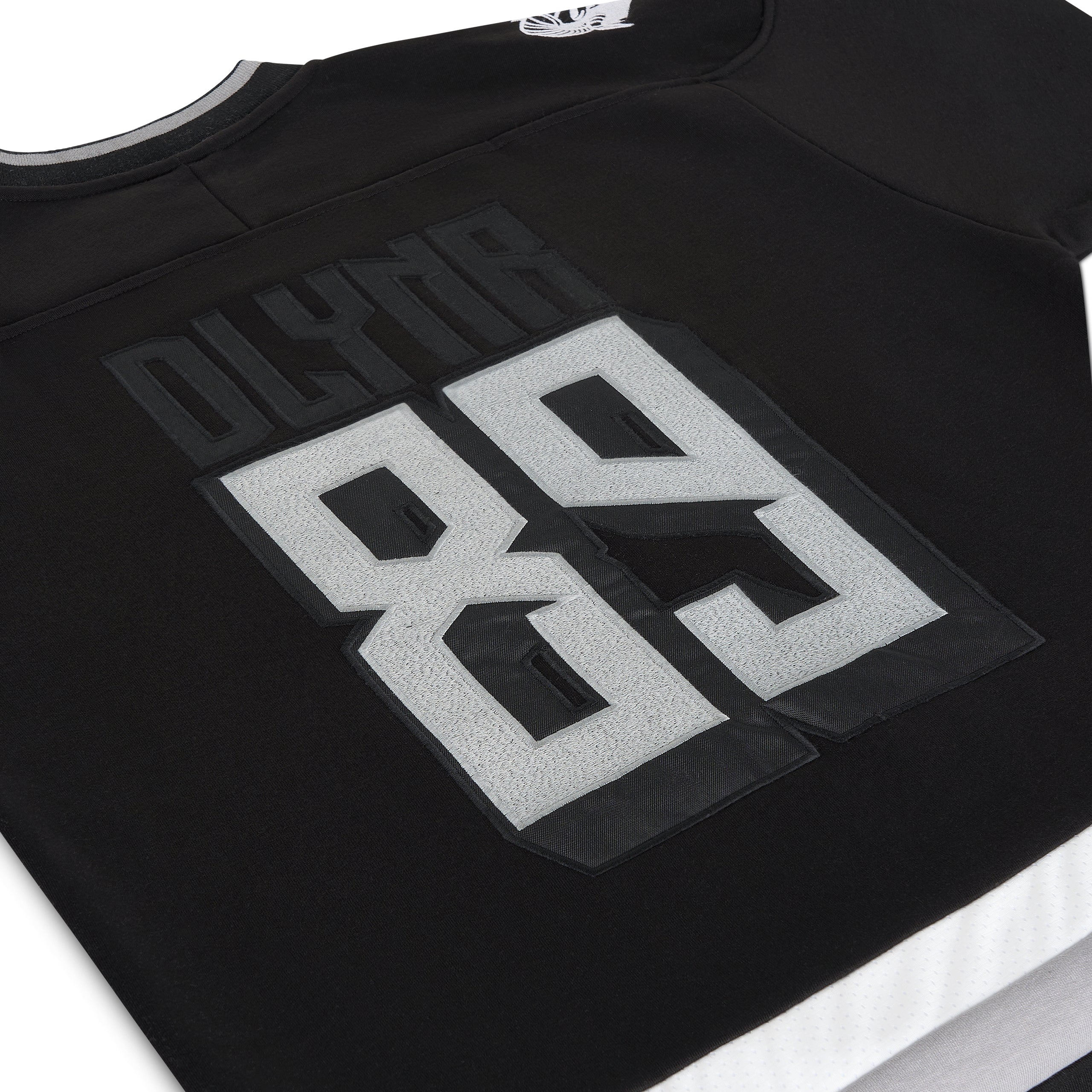DOLLY NOIRE - GOAT HOCKEY CREWNECK - NERO