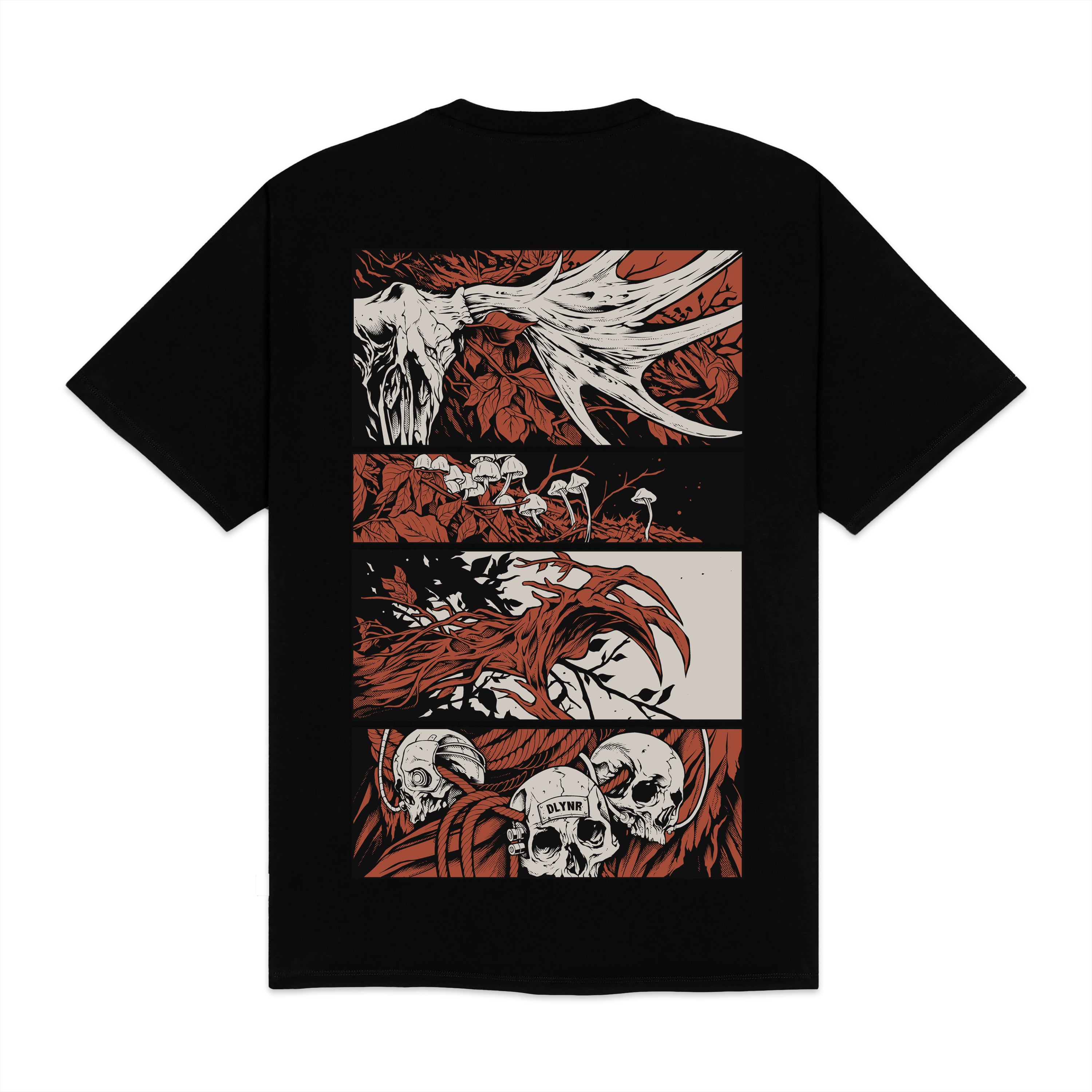 DOLLY NOIRE - T-SHIRT LESHEN COMIC - NERO