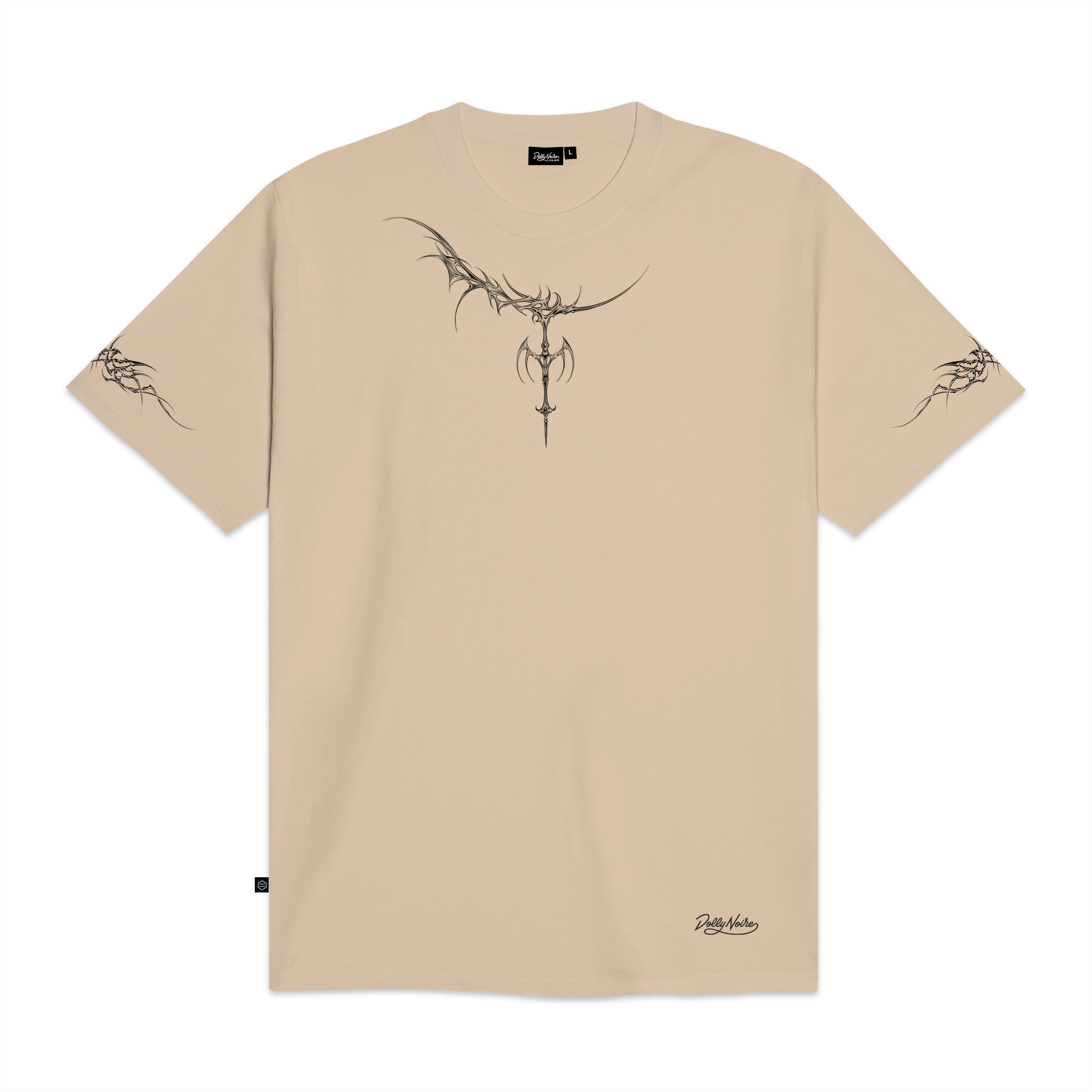 DOLLY NOIRE - CARNYTH T-SHIRT - BEIGE