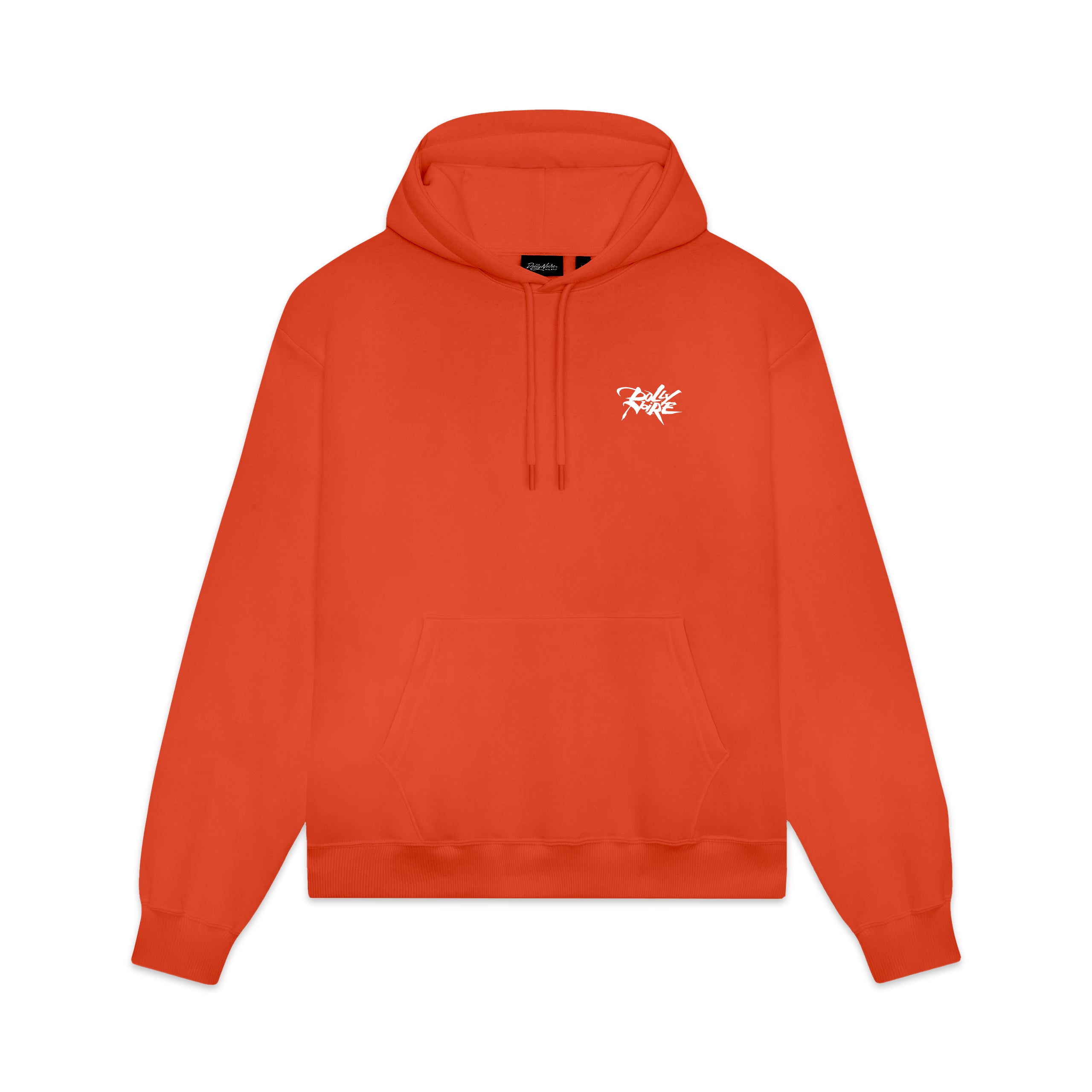 DOLLY NOIRE - HOODIE DLYNR BRUSHSTROKE - ARANCIONE